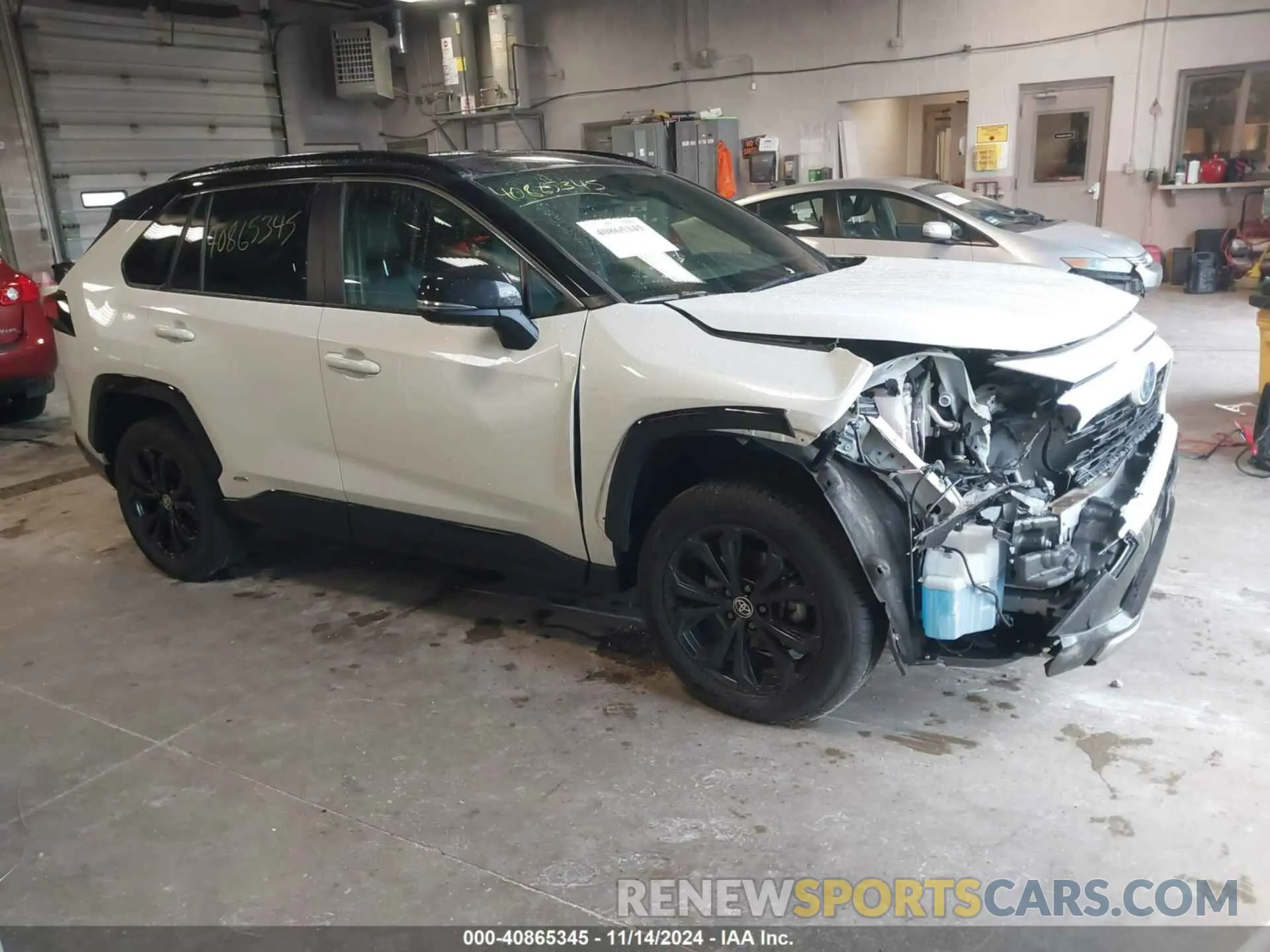 1 Photograph of a damaged car JTME6RFV5ND522277 TOYOTA RAV4 HYBRID 2022