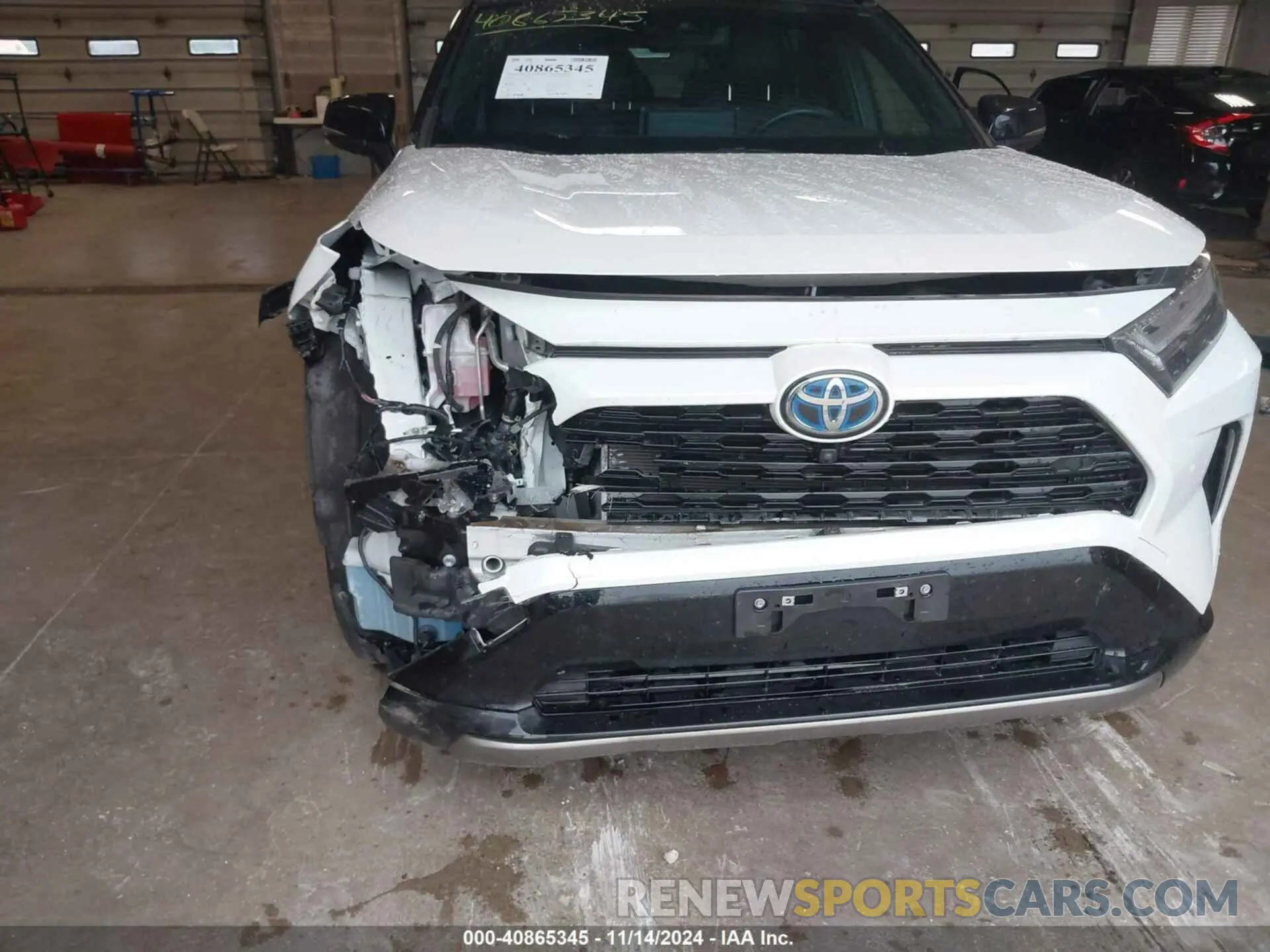 6 Photograph of a damaged car JTME6RFV5ND522277 TOYOTA RAV4 HYBRID 2022