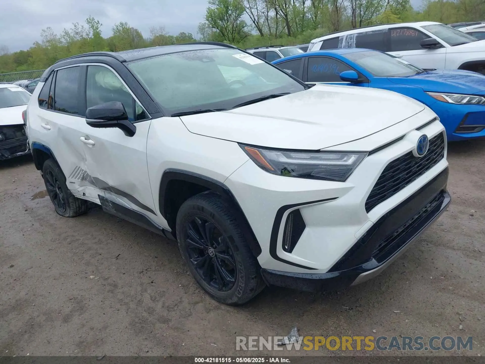 1 Photograph of a damaged car JTME6RFV8ND535461 TOYOTA RAV4 HYBRID 2022