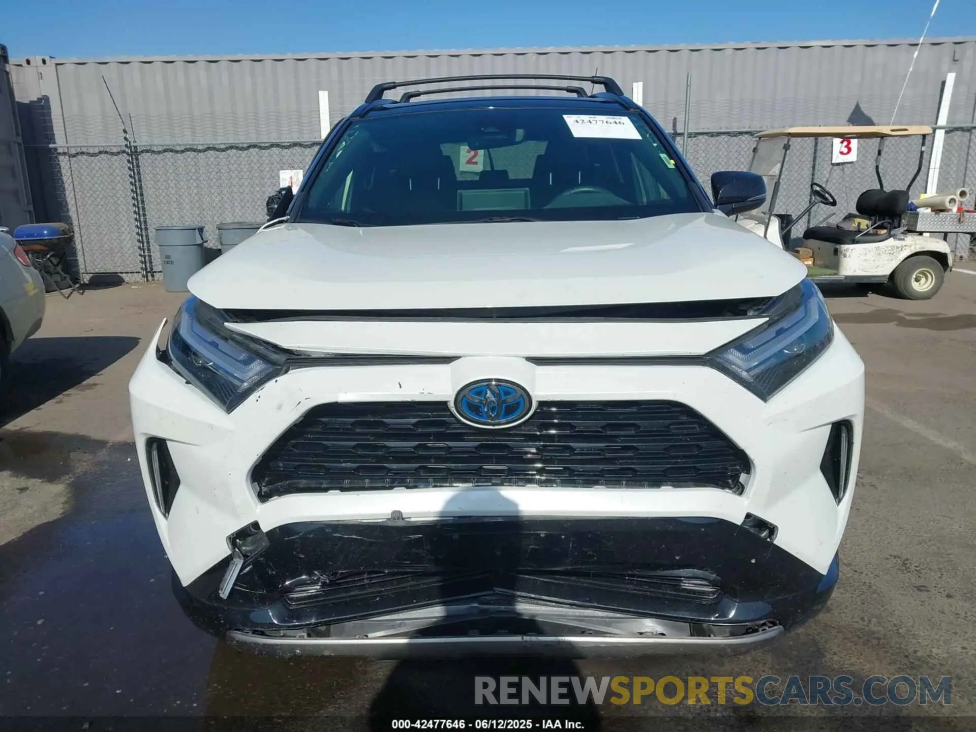 13 Photograph of a damaged car JTME6RFV9ND534822 TOYOTA RAV4 HYBRID 2022