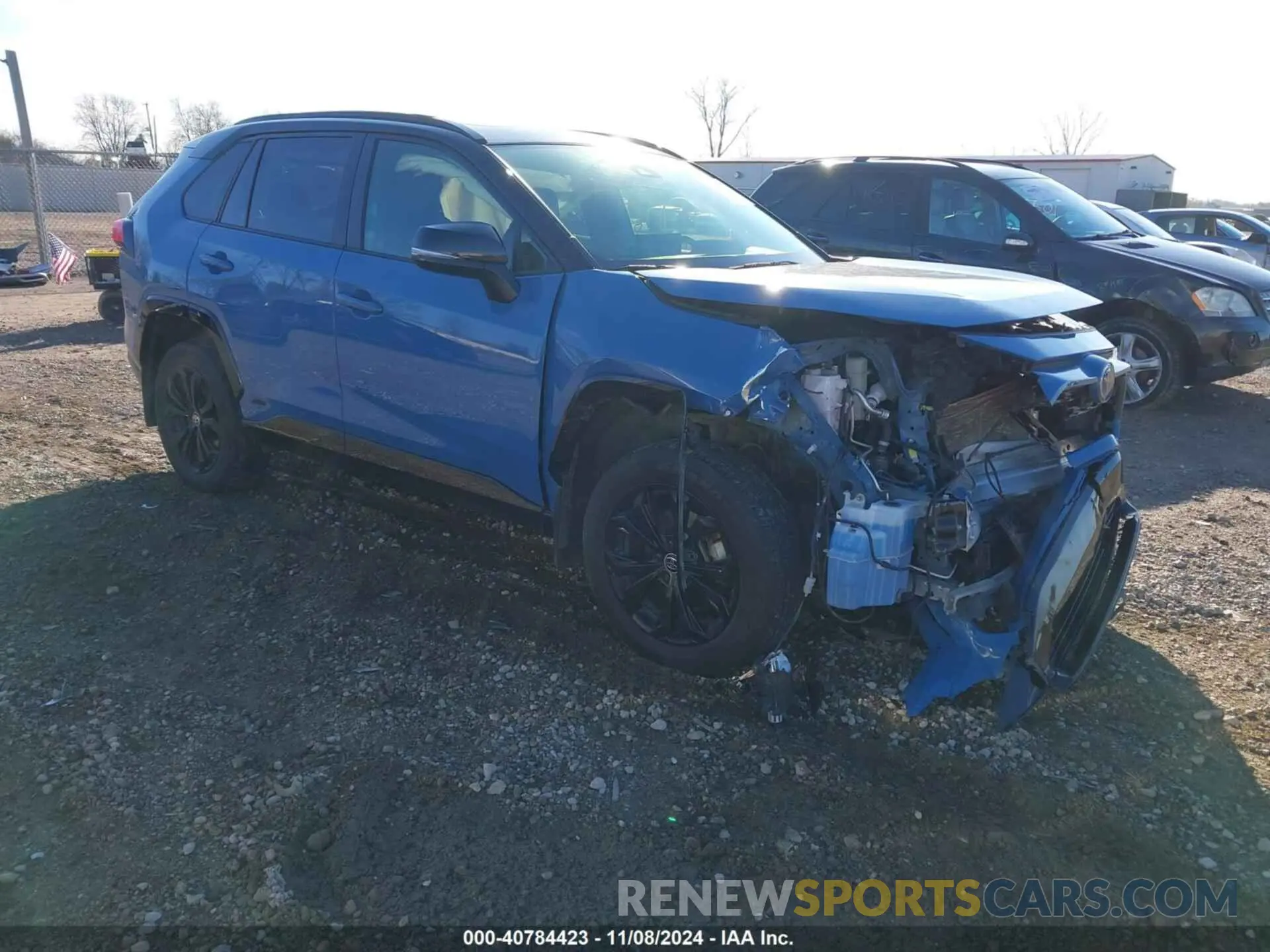 1 Photograph of a damaged car JTME6RFV9NJ023547 TOYOTA RAV4 HYBRID 2022