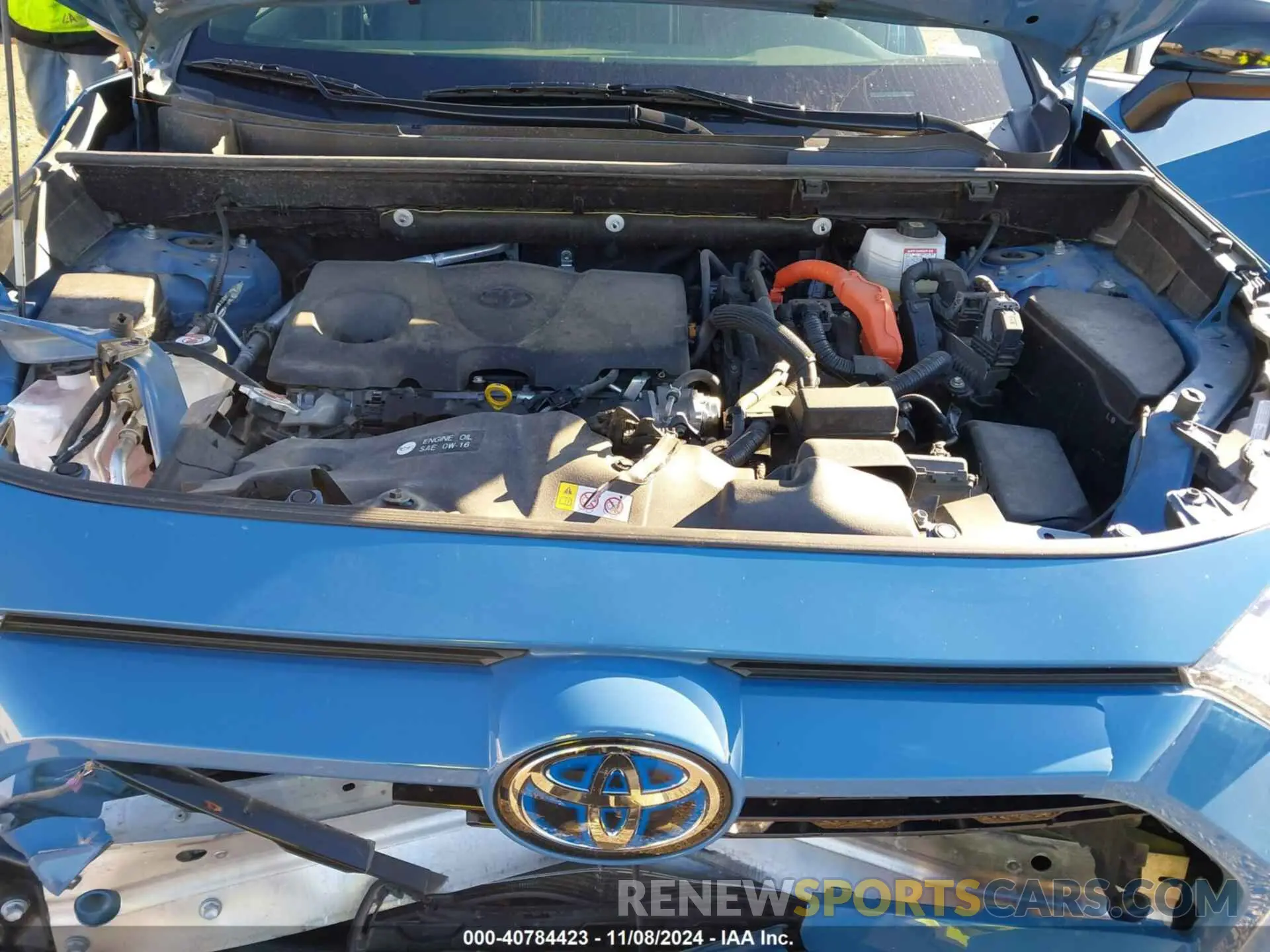 10 Photograph of a damaged car JTME6RFV9NJ023547 TOYOTA RAV4 HYBRID 2022