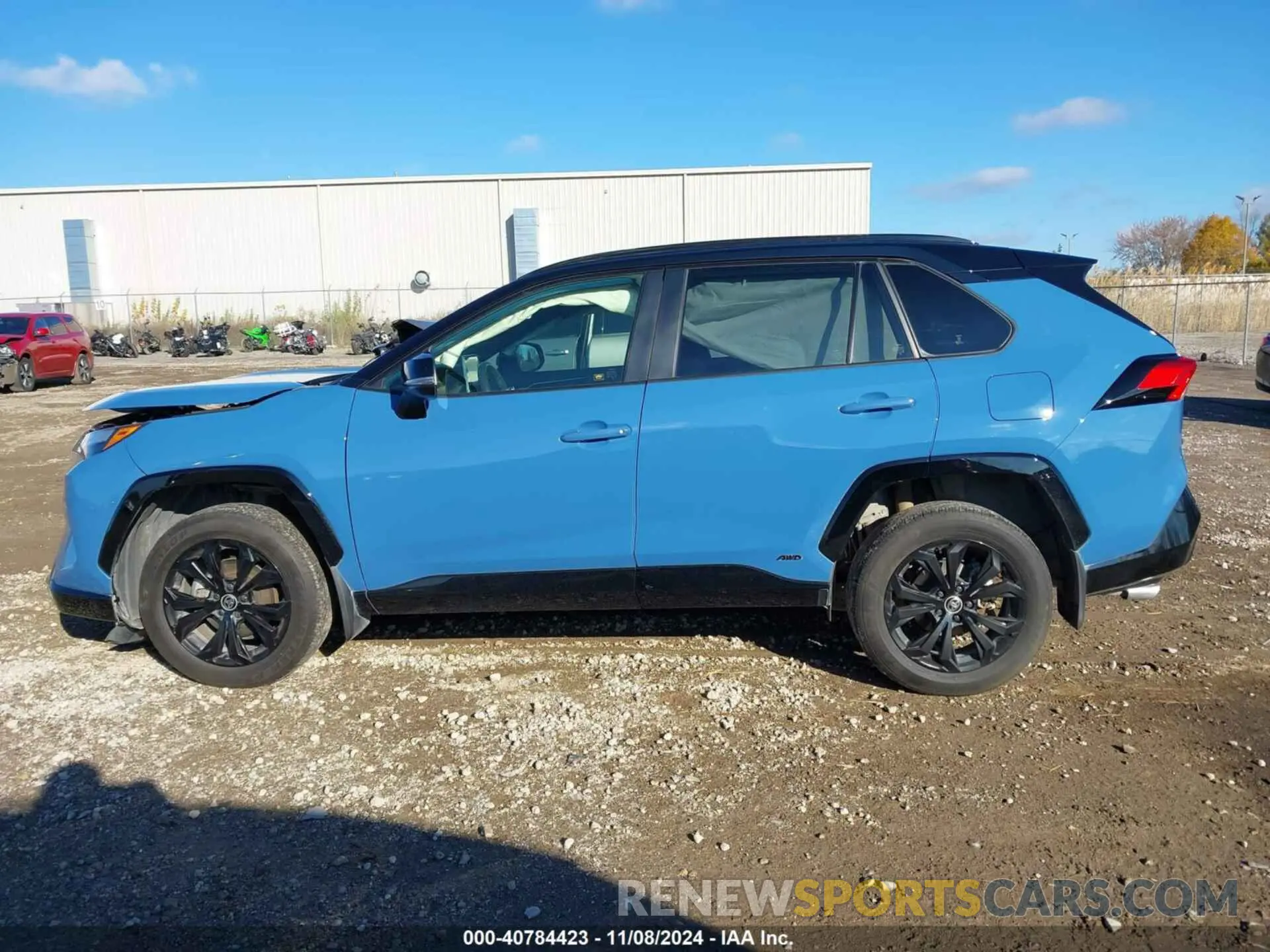 14 Photograph of a damaged car JTME6RFV9NJ023547 TOYOTA RAV4 HYBRID 2022