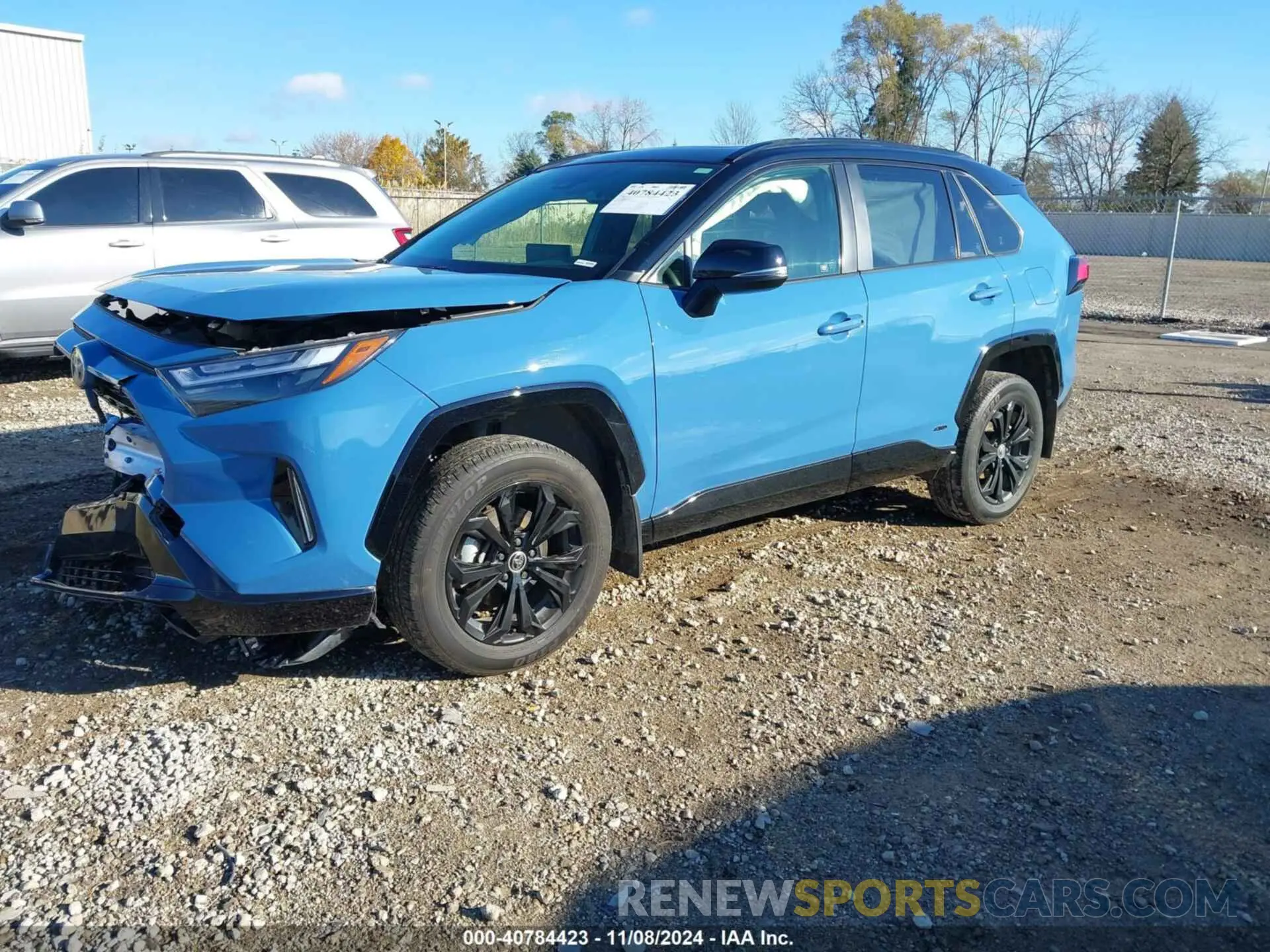 2 Photograph of a damaged car JTME6RFV9NJ023547 TOYOTA RAV4 HYBRID 2022