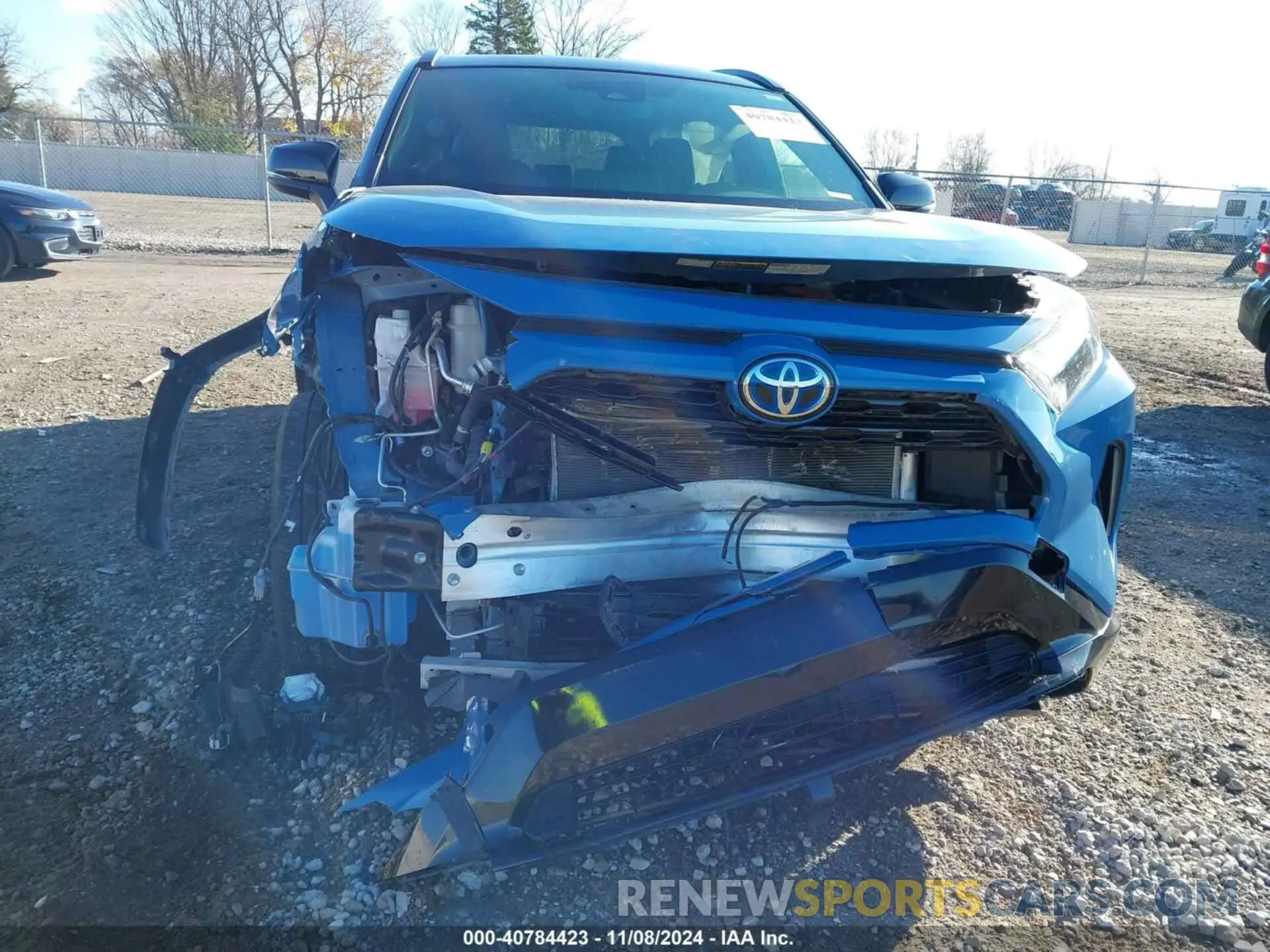 6 Photograph of a damaged car JTME6RFV9NJ023547 TOYOTA RAV4 HYBRID 2022