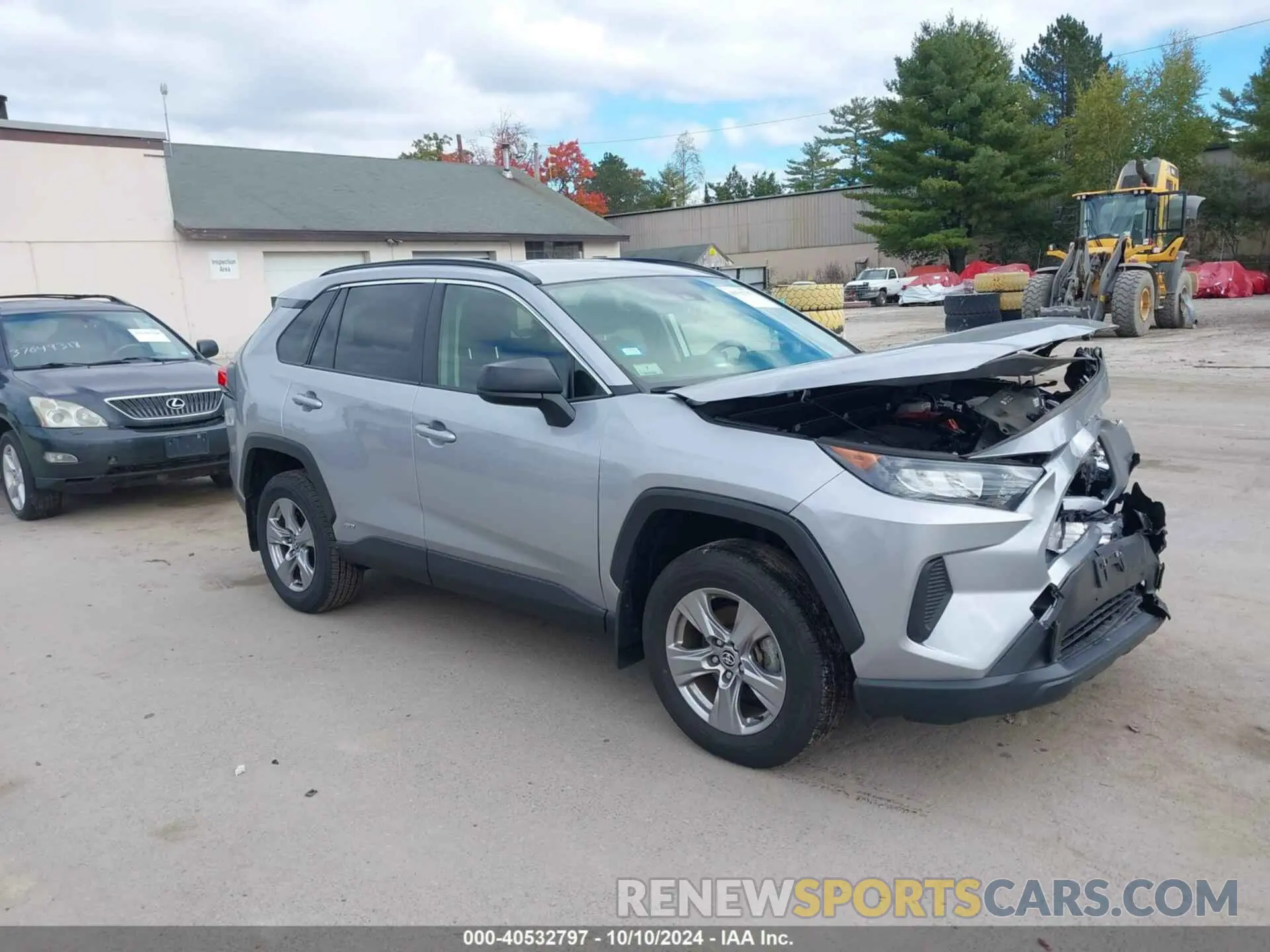 1 Photograph of a damaged car JTMLWRFV2ND149397 TOYOTA RAV4 HYBRID 2022