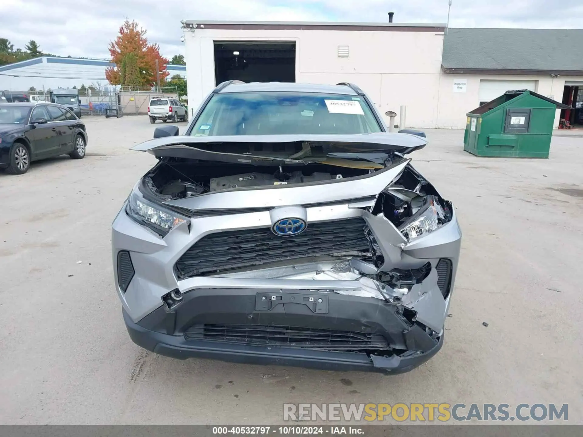12 Photograph of a damaged car JTMLWRFV2ND149397 TOYOTA RAV4 HYBRID 2022