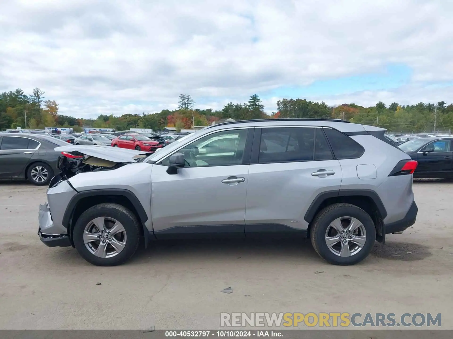 14 Photograph of a damaged car JTMLWRFV2ND149397 TOYOTA RAV4 HYBRID 2022