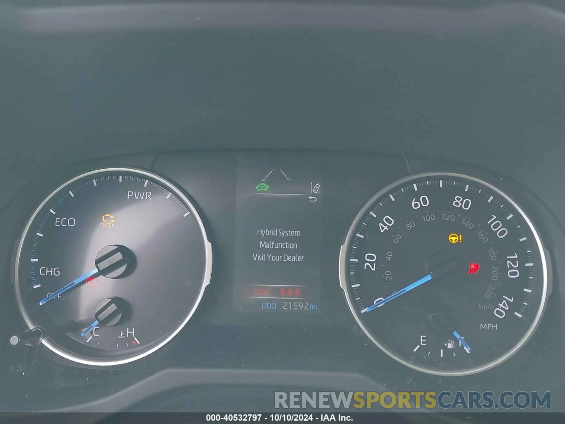 7 Photograph of a damaged car JTMLWRFV2ND149397 TOYOTA RAV4 HYBRID 2022