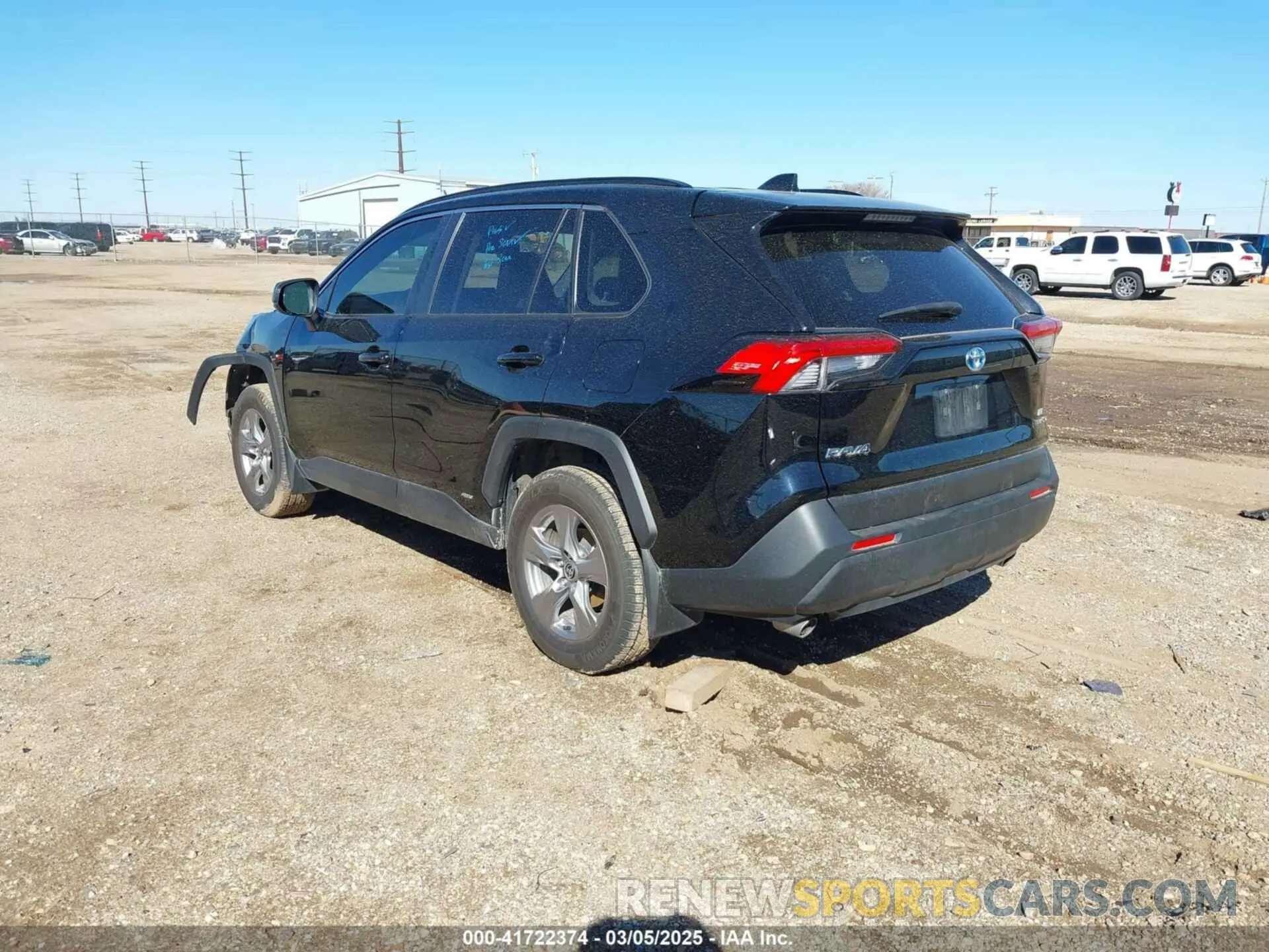 3 Photograph of a damaged car JTMLWRFV5ND144243 TOYOTA RAV4 HYBRID 2022