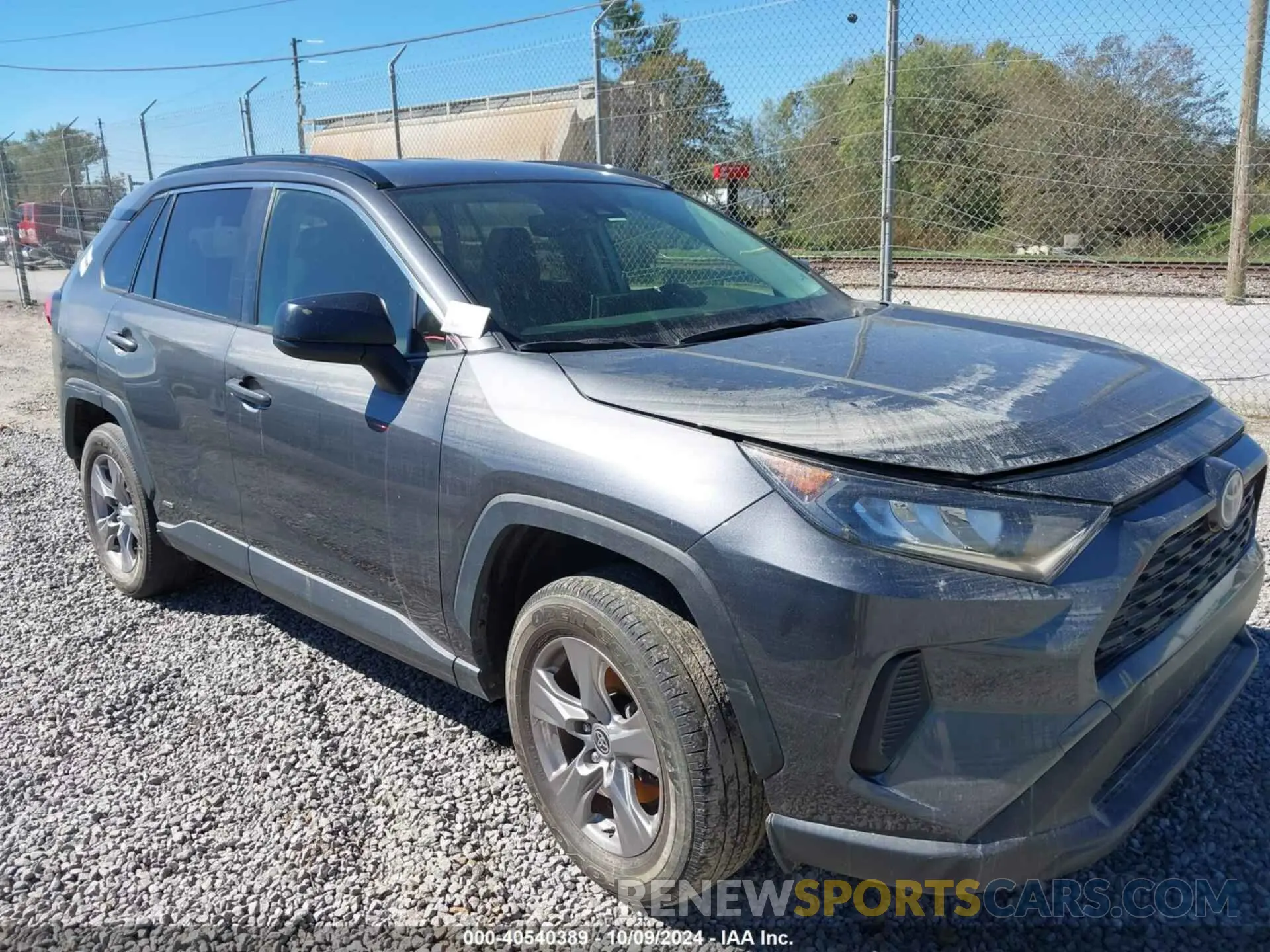 1 Photograph of a damaged car JTMLWRFV6ND148950 TOYOTA RAV4 HYBRID 2022