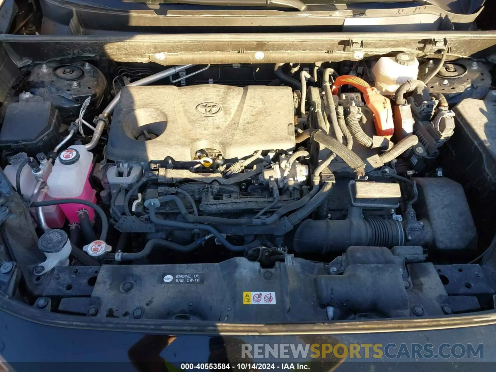 10 Photograph of a damaged car JTMLWRFV8ND147718 TOYOTA RAV4 HYBRID 2022
