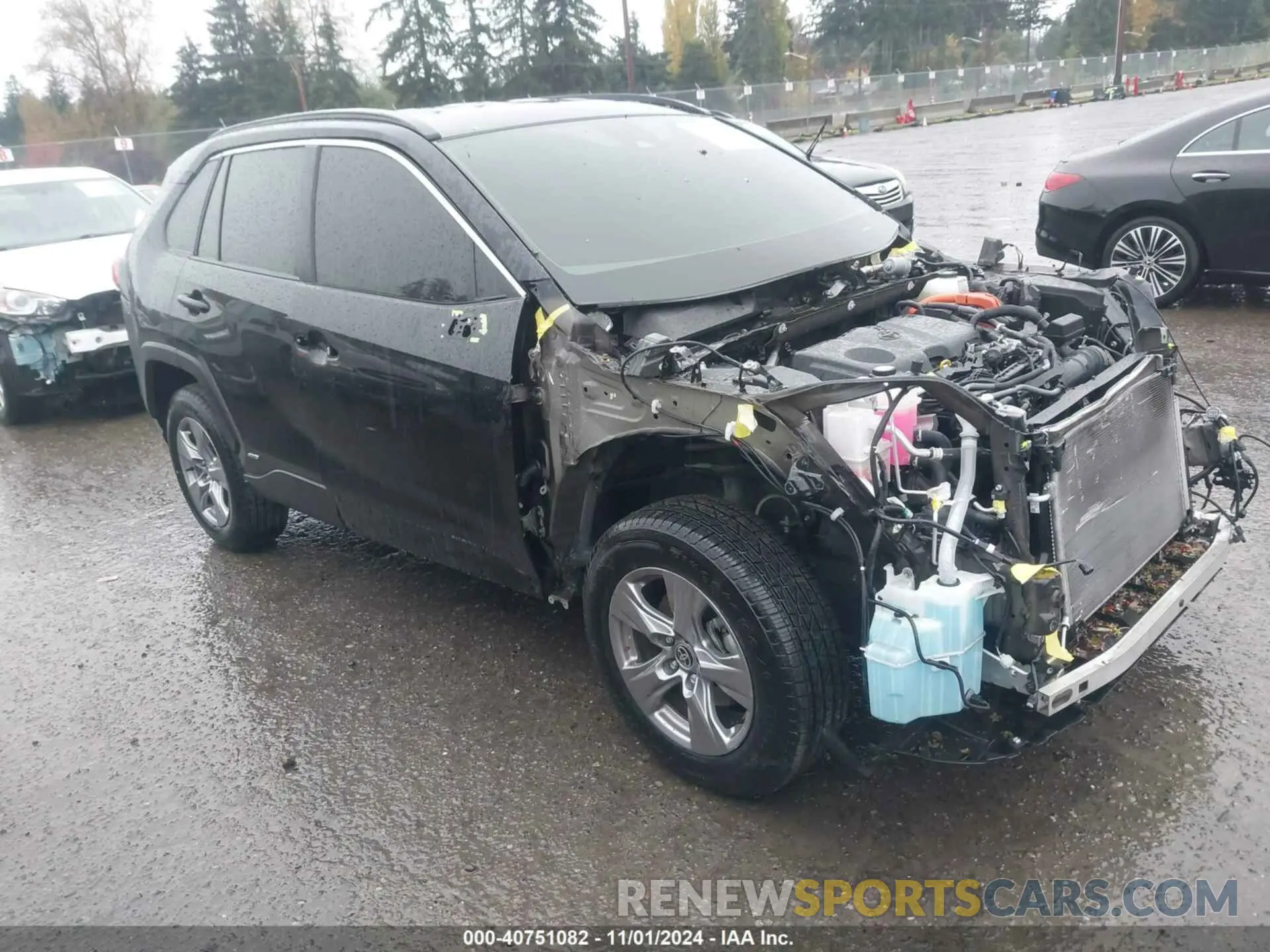 1 Photograph of a damaged car JTMLWRFVXND567321 TOYOTA RAV4 HYBRID 2022