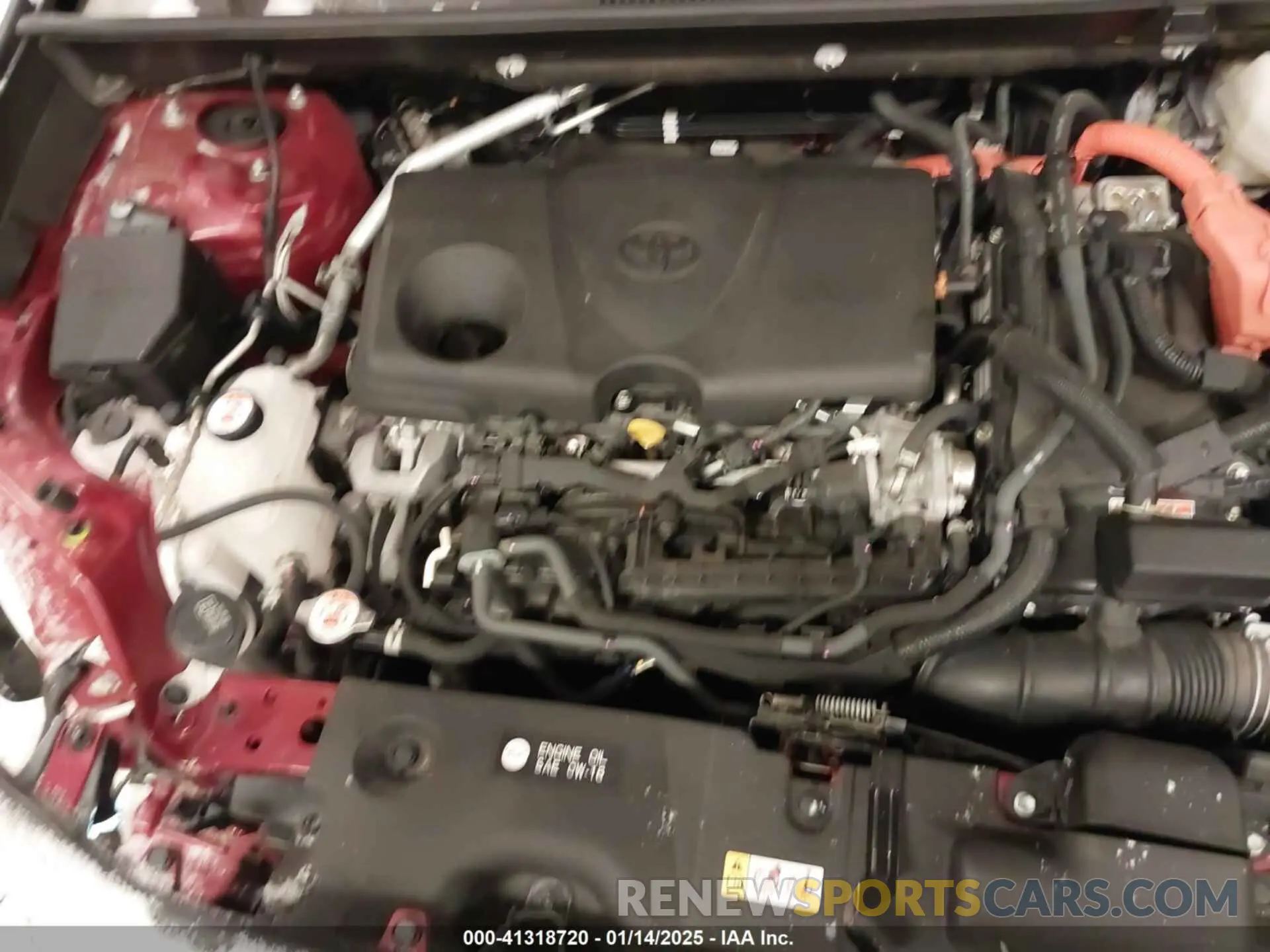 10 Photograph of a damaged car JTMRWRFV2ND564732 TOYOTA RAV4 HYBRID 2022