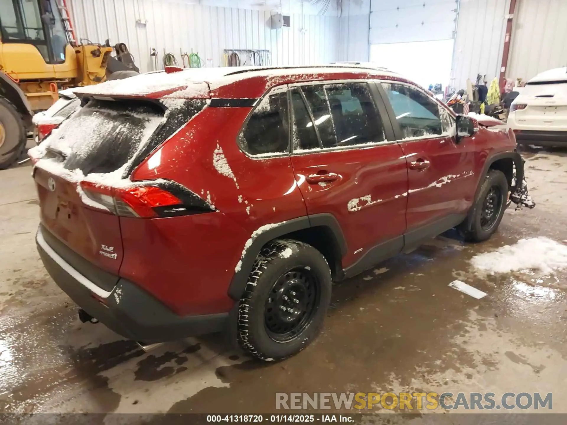 4 Photograph of a damaged car JTMRWRFV2ND564732 TOYOTA RAV4 HYBRID 2022