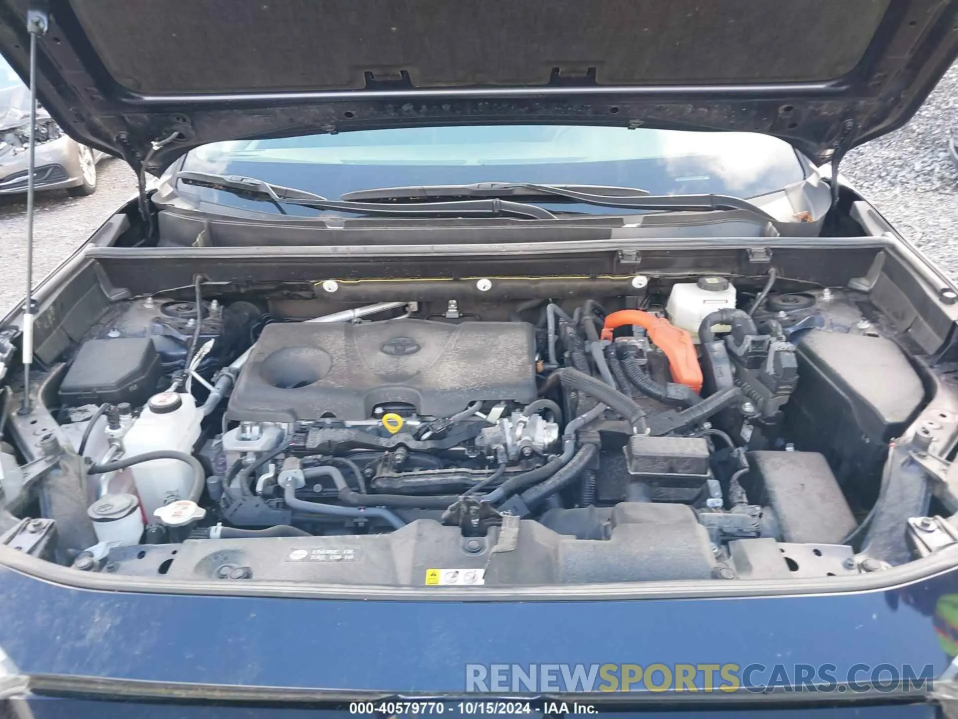 10 Photograph of a damaged car JTMRWRFV4ND568605 TOYOTA RAV4 HYBRID 2022