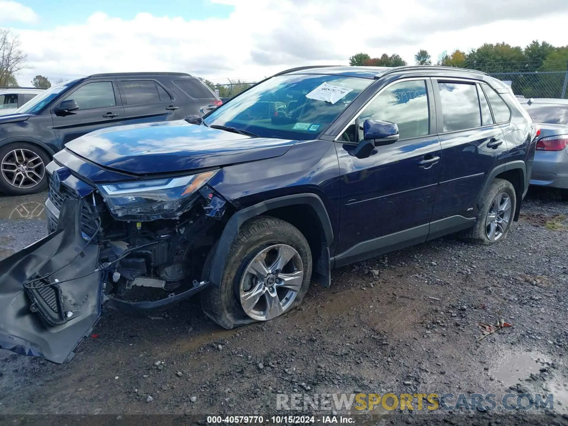 2 Photograph of a damaged car JTMRWRFV4ND568605 TOYOTA RAV4 HYBRID 2022