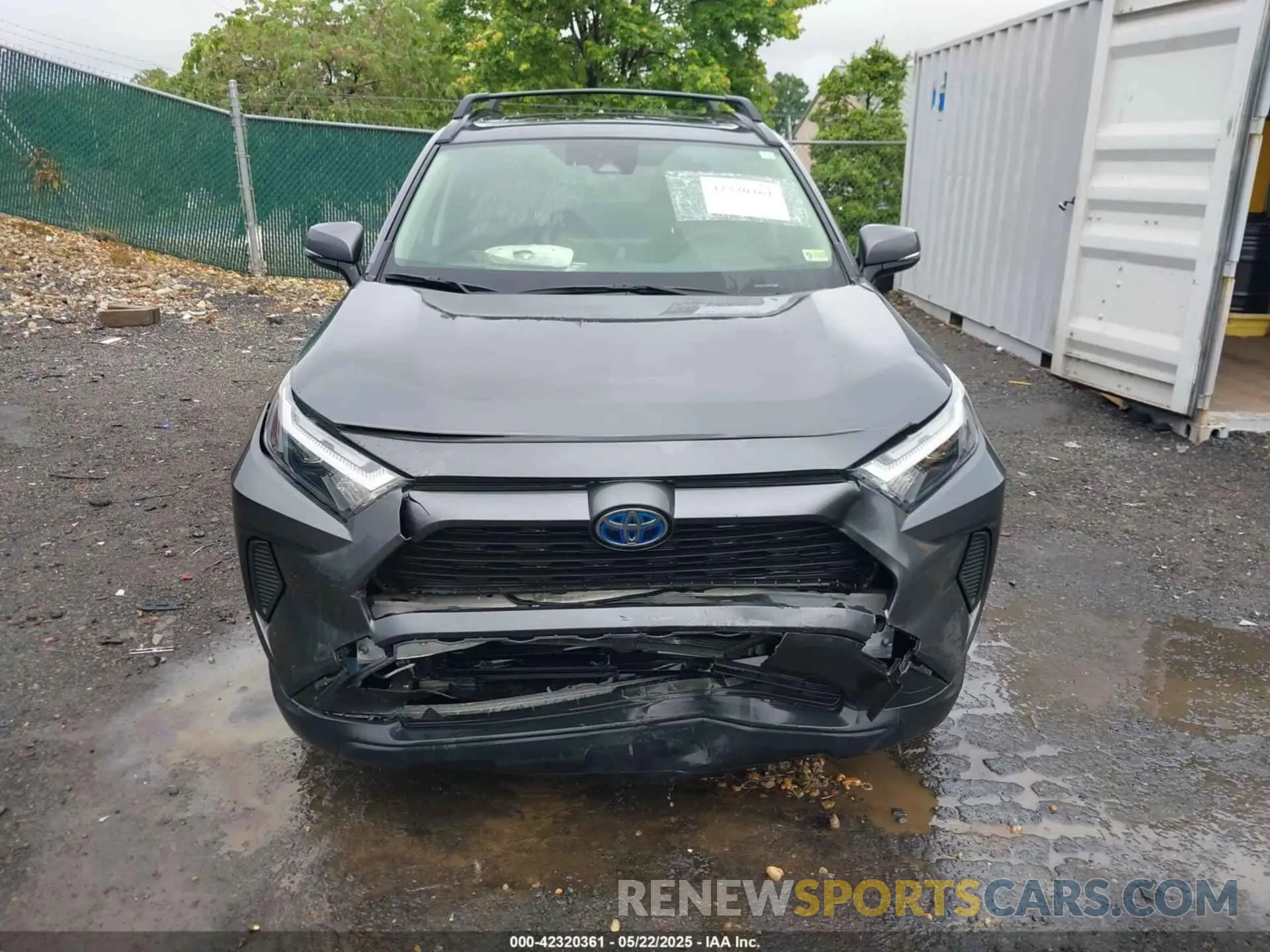 6 Photograph of a damaged car JTMRWRFV6ND568122 TOYOTA RAV4 HYBRID 2022
