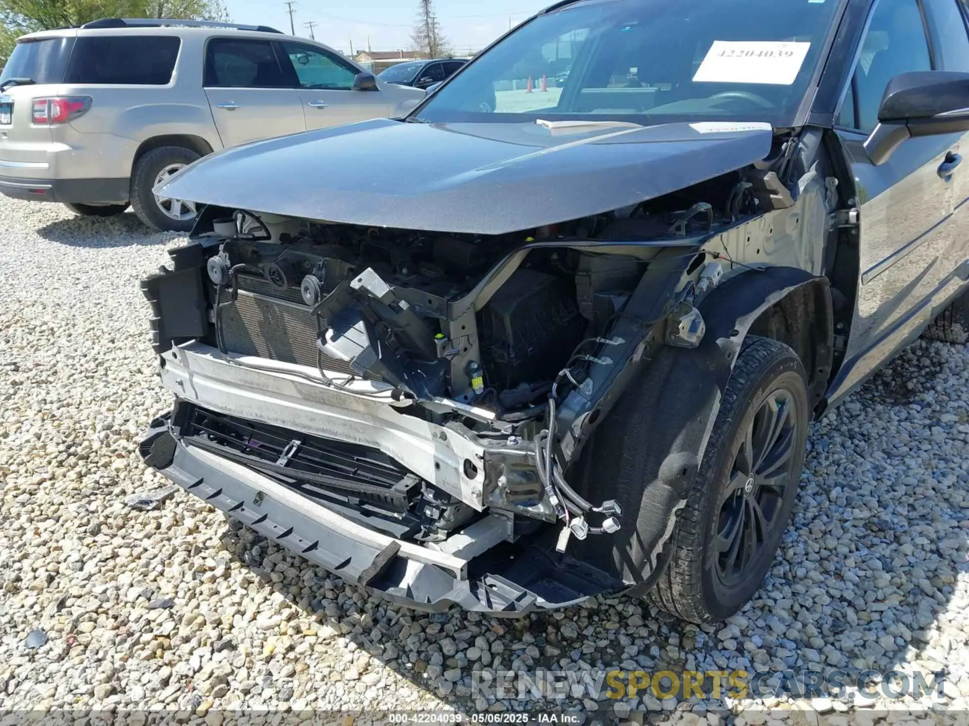 6 Photograph of a damaged car 2T3E6RFV3PW041997 TOYOTA RAV4 HYBRID 2023
