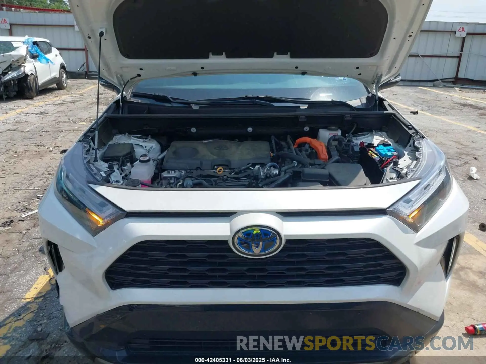 10 Photograph of a damaged car 2T3E6RFV5PW041418 TOYOTA RAV4 HYBRID 2023