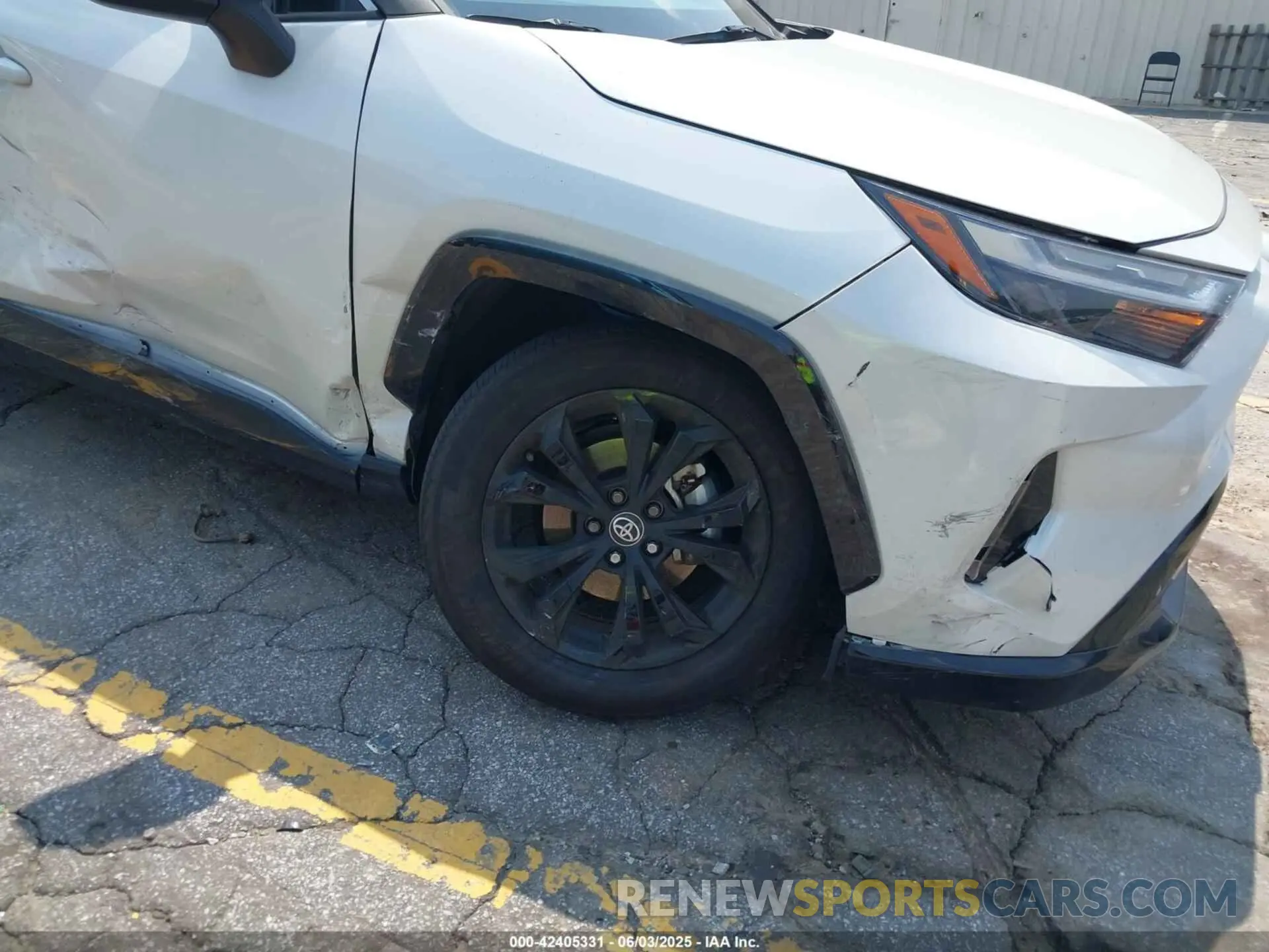 6 Photograph of a damaged car 2T3E6RFV5PW041418 TOYOTA RAV4 HYBRID 2023