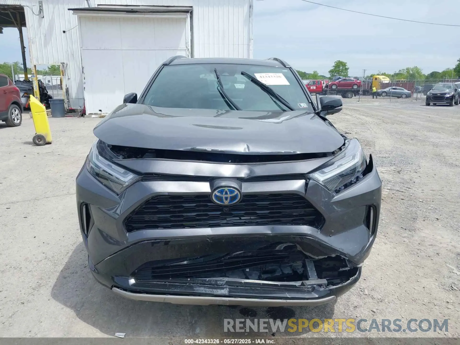 12 Photograph of a damaged car 2T3E6RFV5PW046148 TOYOTA RAV4 HYBRID 2023