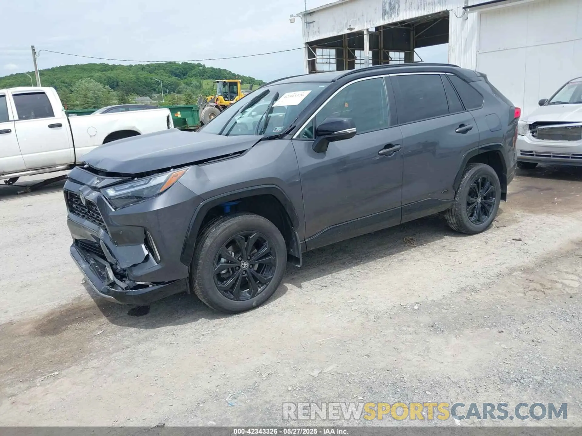 2 Photograph of a damaged car 2T3E6RFV5PW046148 TOYOTA RAV4 HYBRID 2023