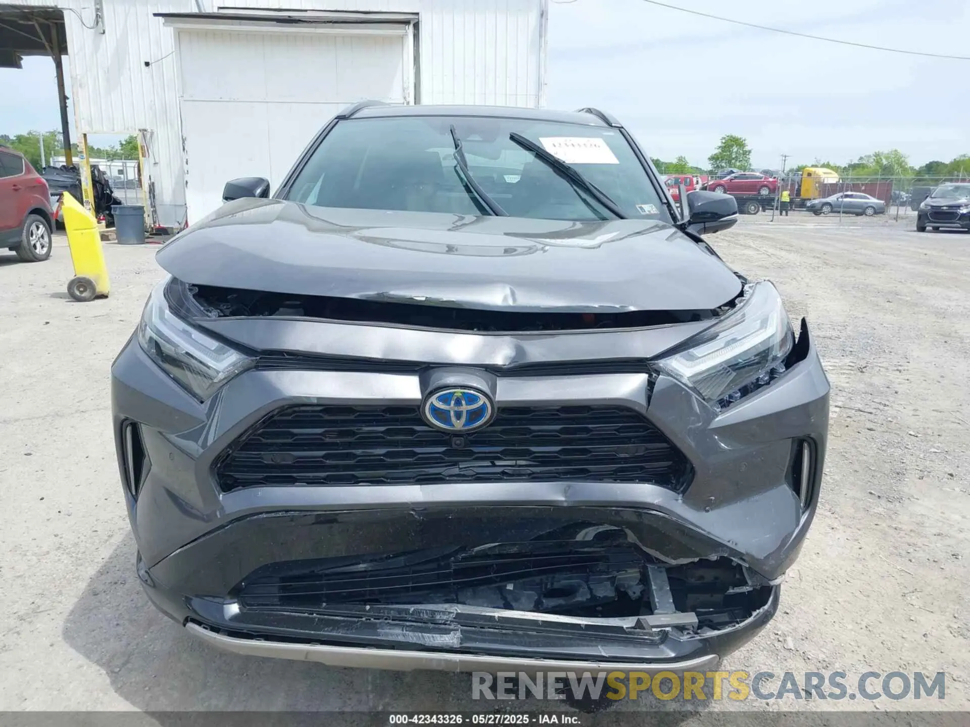6 Photograph of a damaged car 2T3E6RFV5PW046148 TOYOTA RAV4 HYBRID 2023