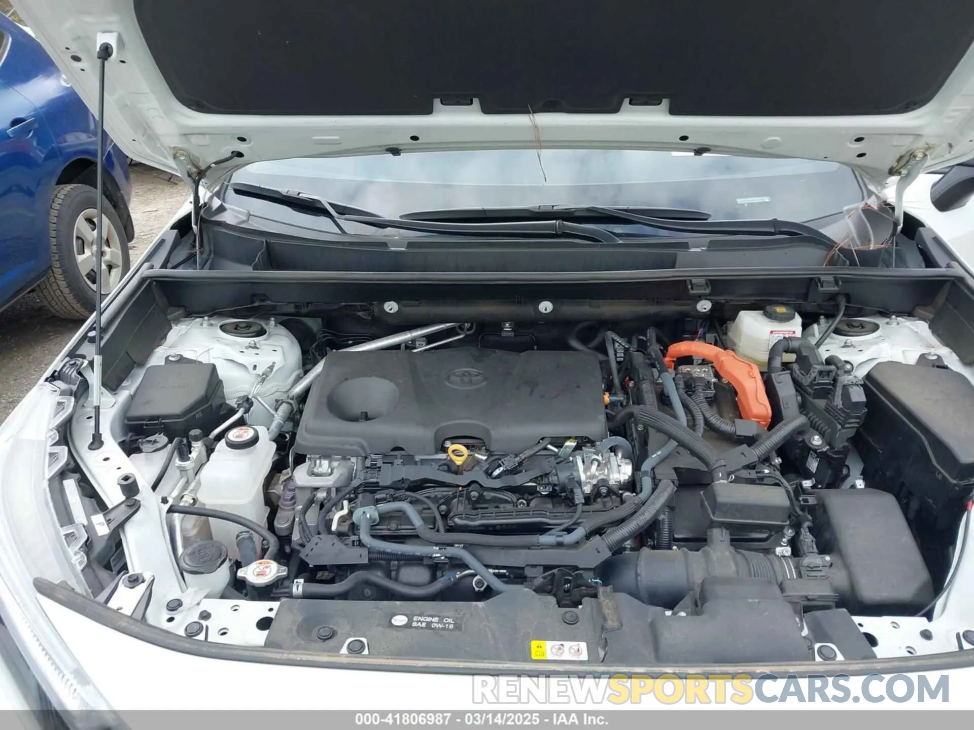 10 Photograph of a damaged car 2T3E6RFV7PW041310 TOYOTA RAV4 HYBRID 2023