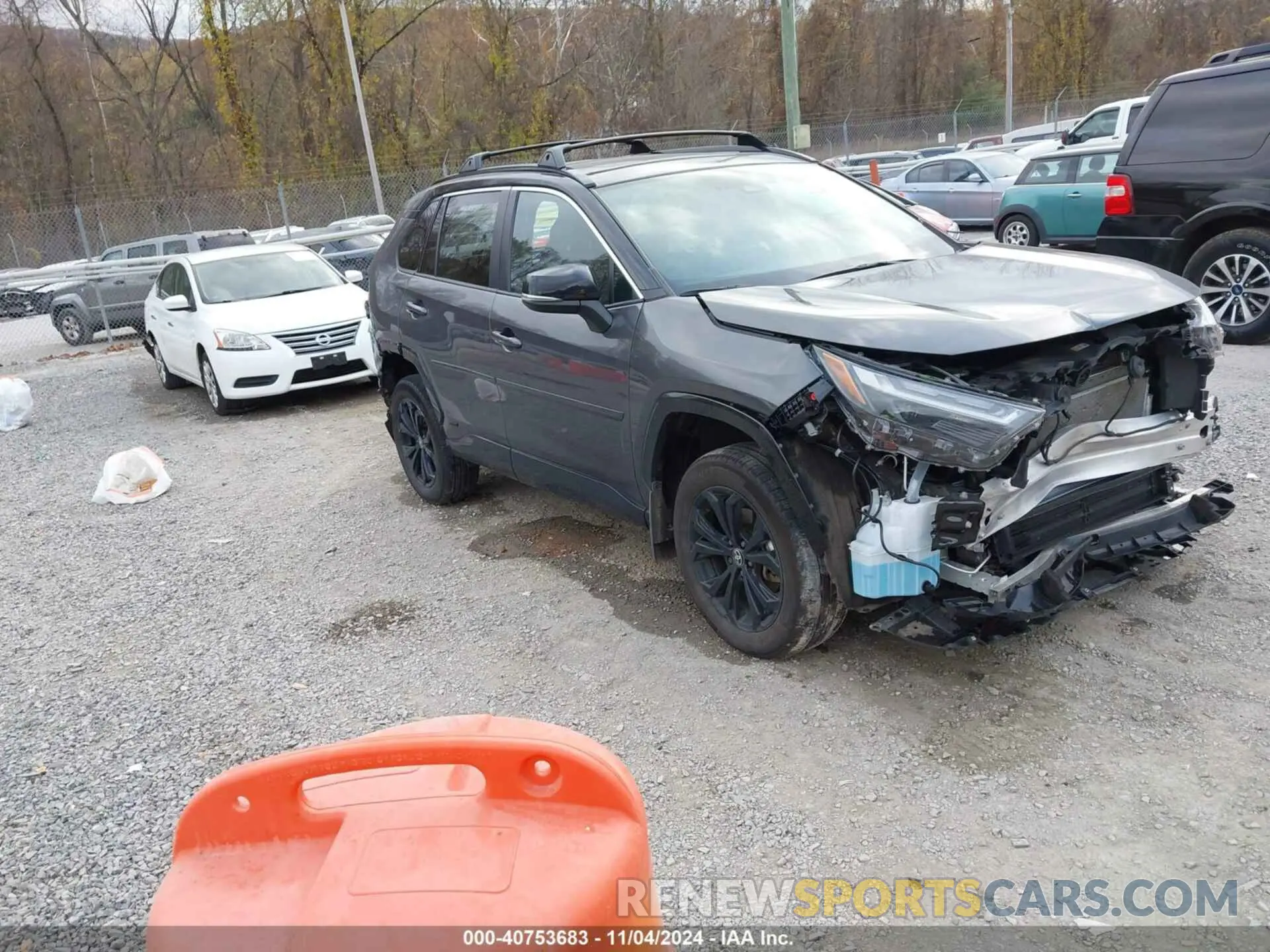 1 Photograph of a damaged car 2T3E6RFV8PW046208 TOYOTA RAV4 HYBRID 2023