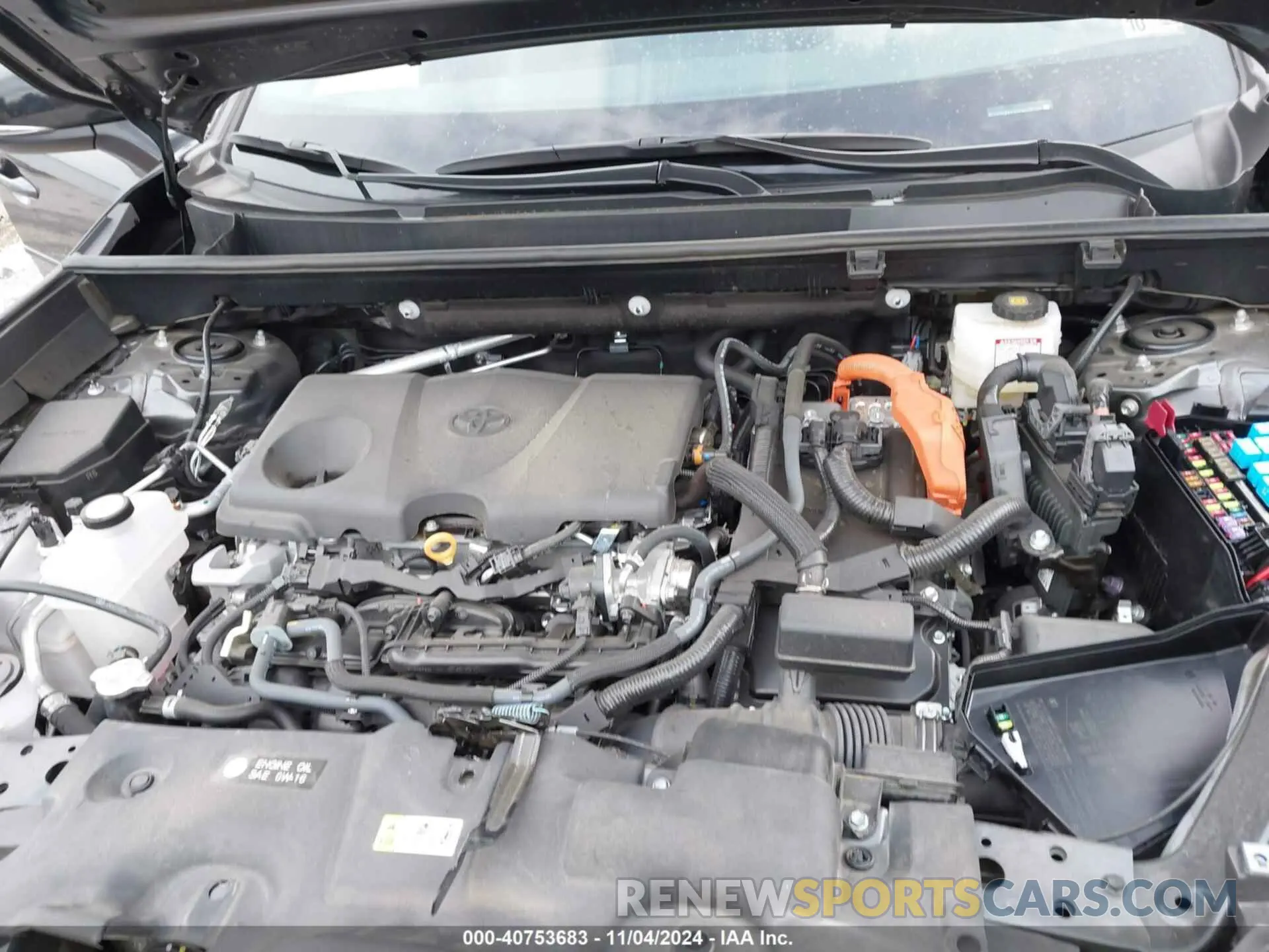 10 Photograph of a damaged car 2T3E6RFV8PW046208 TOYOTA RAV4 HYBRID 2023