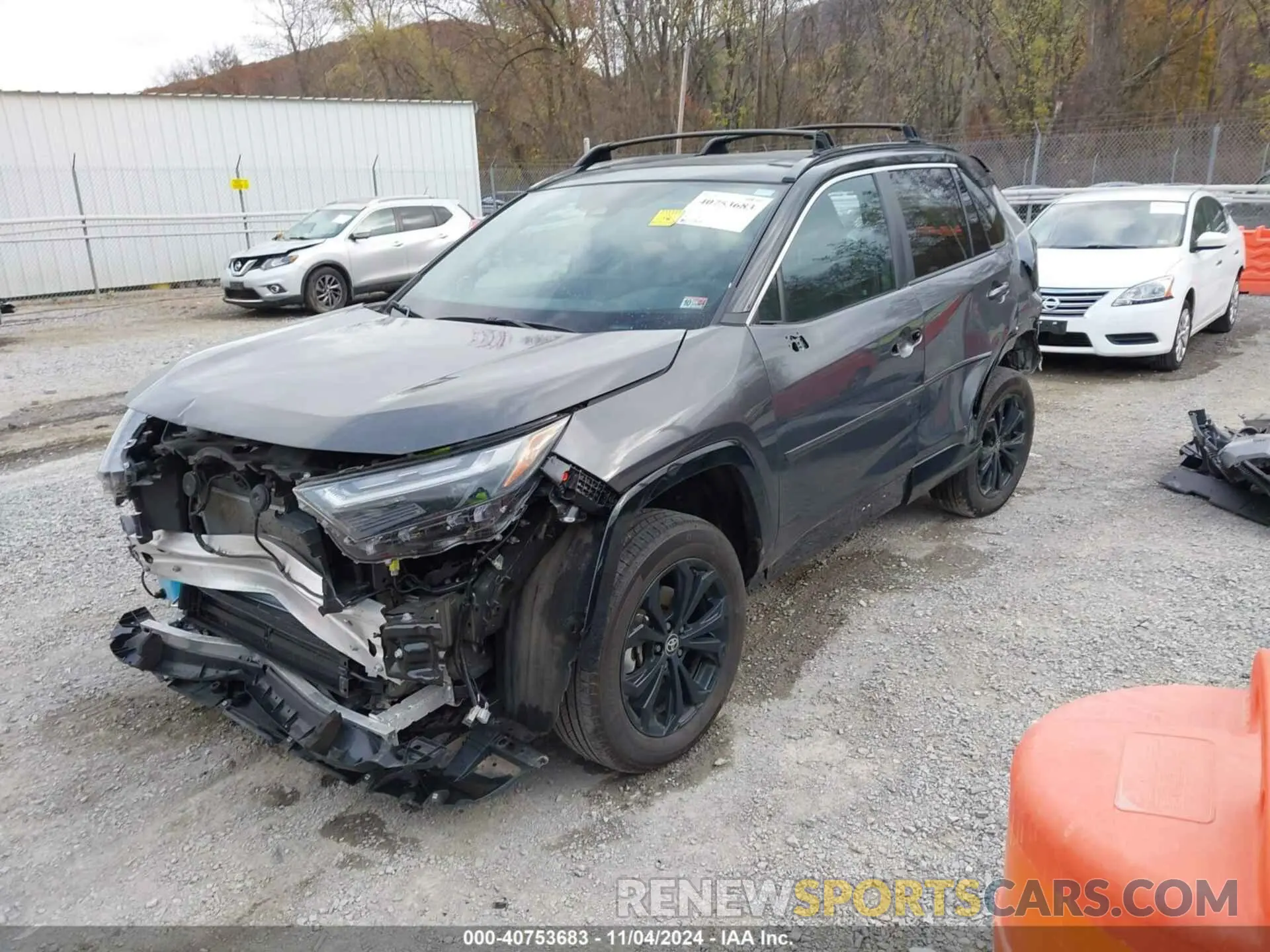 2 Photograph of a damaged car 2T3E6RFV8PW046208 TOYOTA RAV4 HYBRID 2023