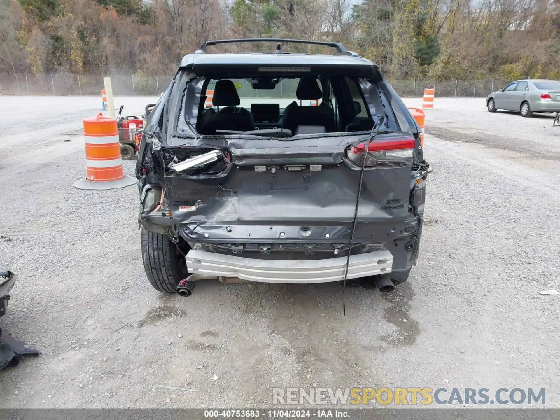 6 Photograph of a damaged car 2T3E6RFV8PW046208 TOYOTA RAV4 HYBRID 2023