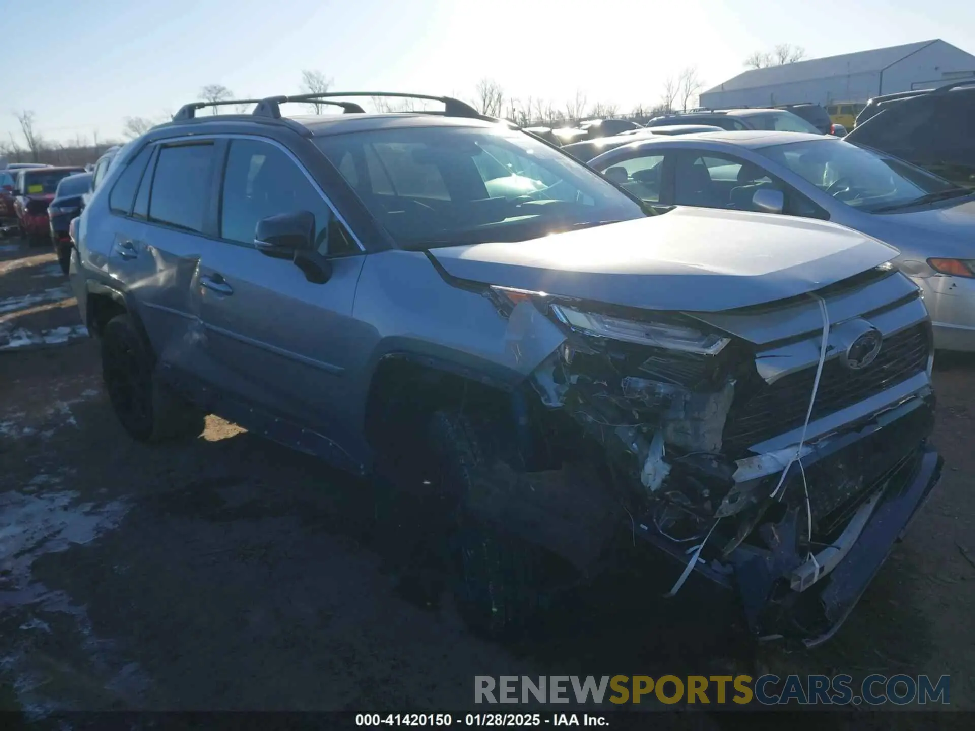 1 Photograph of a damaged car 2T3E6RFV9PW038876 TOYOTA RAV4 HYBRID 2023