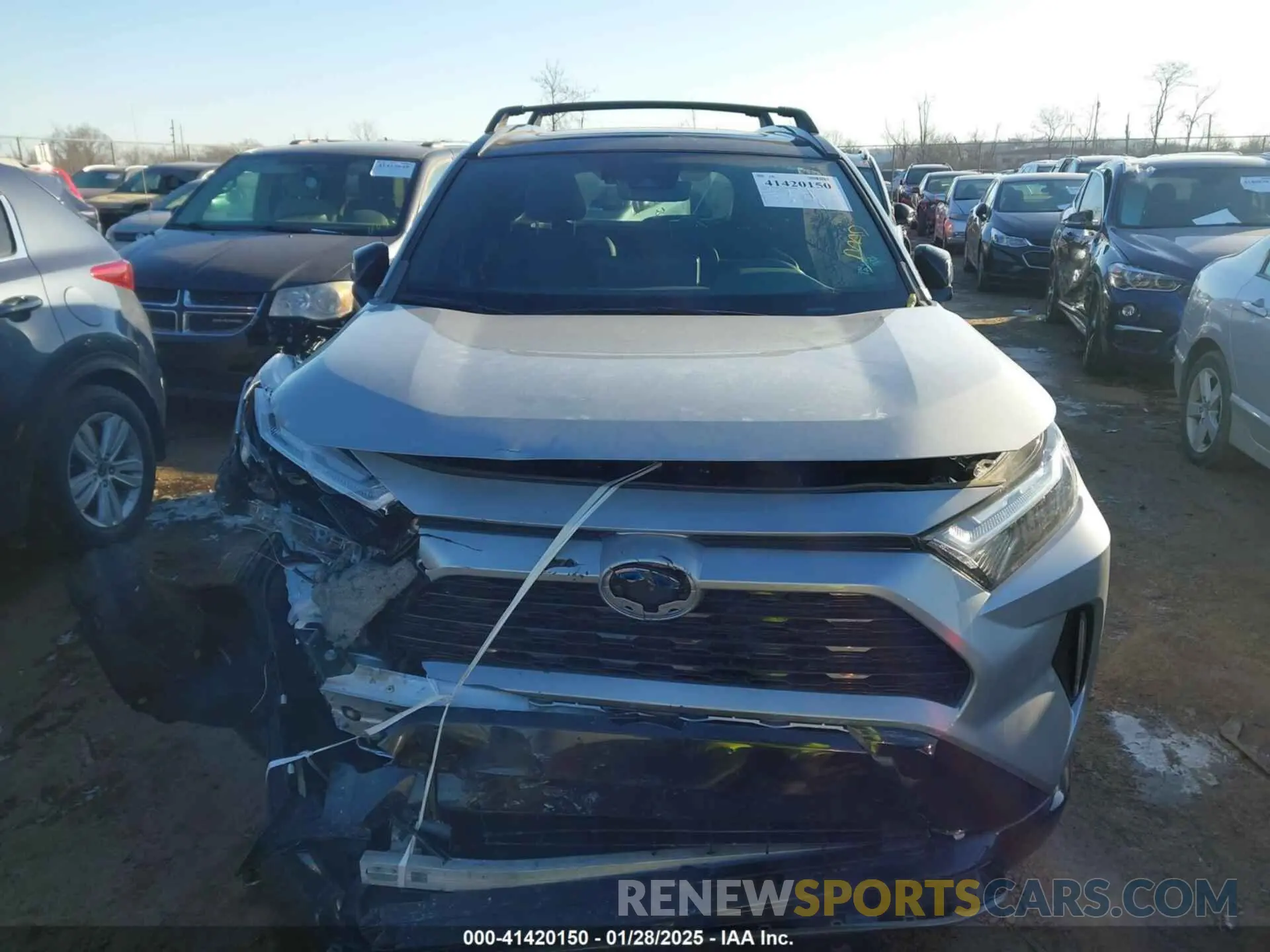 12 Photograph of a damaged car 2T3E6RFV9PW038876 TOYOTA RAV4 HYBRID 2023