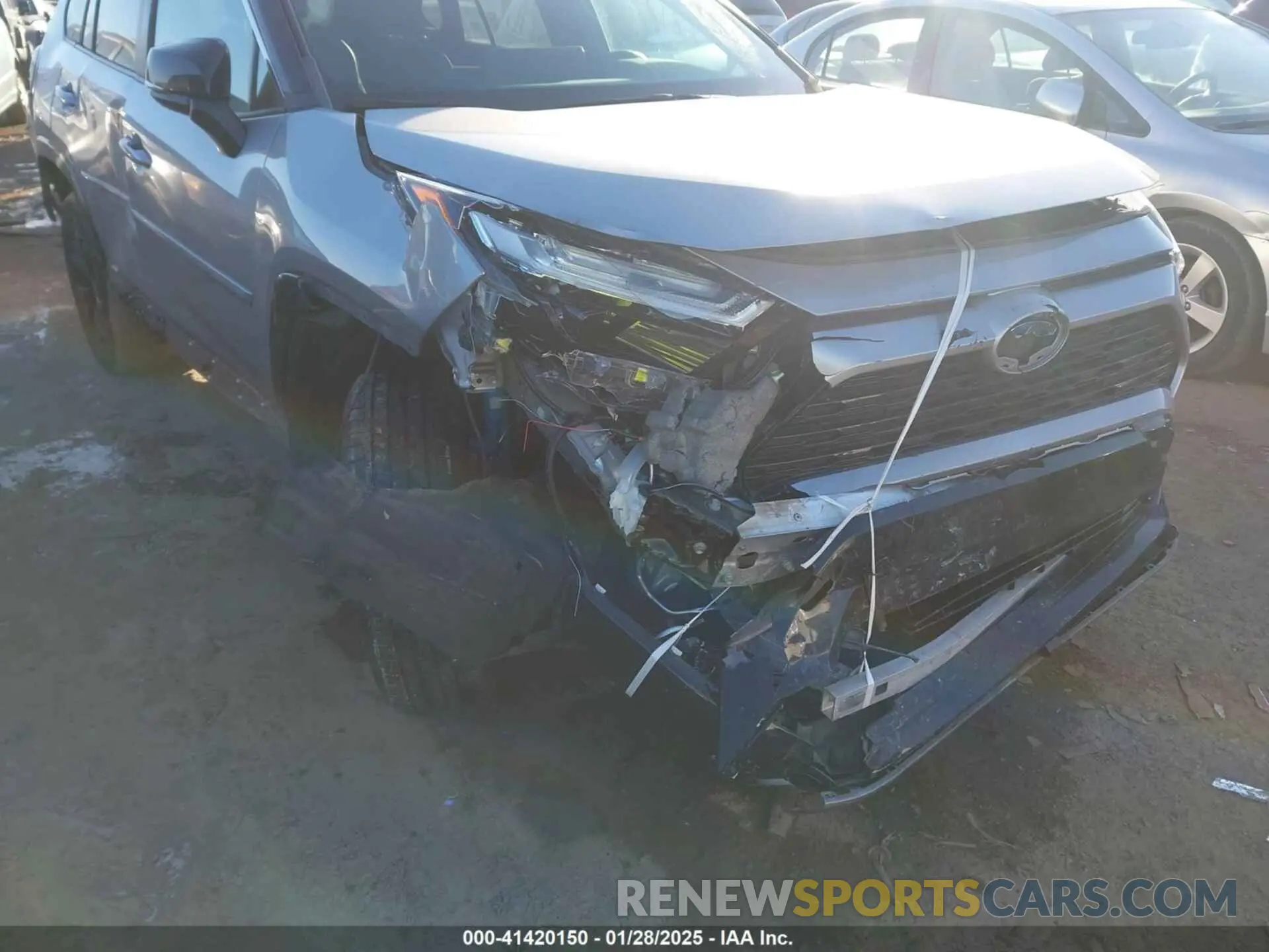 6 Photograph of a damaged car 2T3E6RFV9PW038876 TOYOTA RAV4 HYBRID 2023