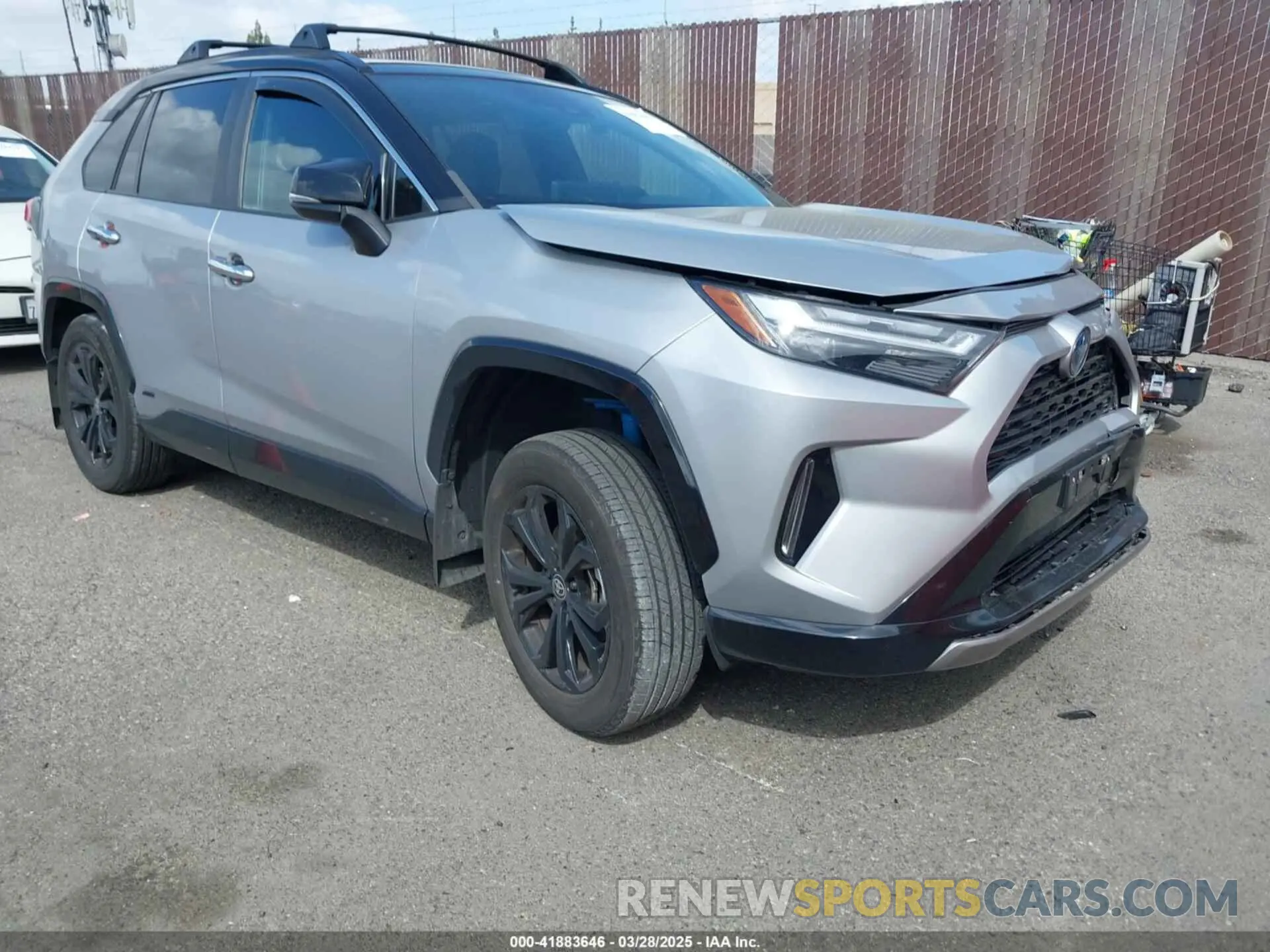 1 Photograph of a damaged car 2T3E6RFVXPW038952 TOYOTA RAV4 HYBRID 2023