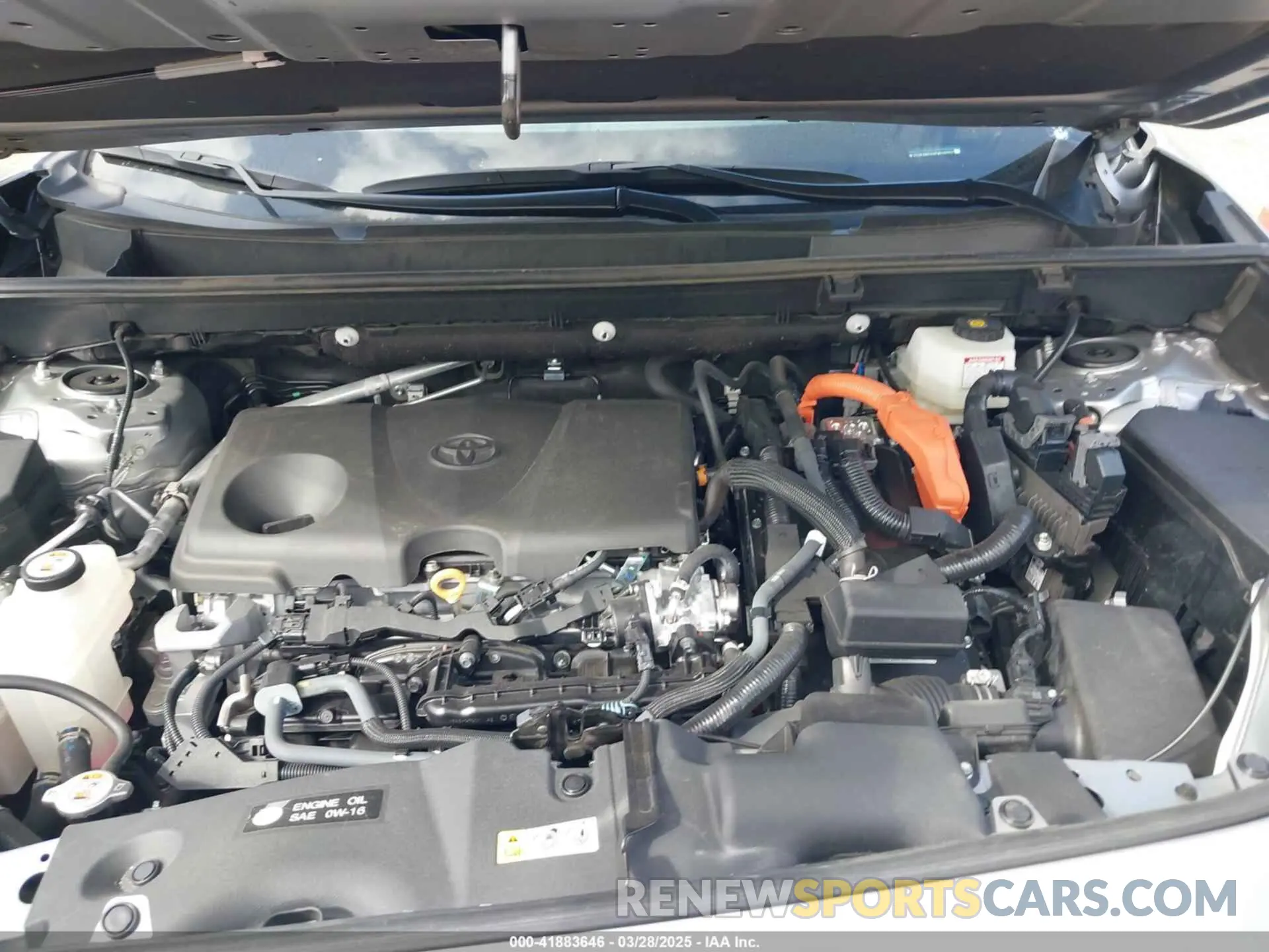 10 Photograph of a damaged car 2T3E6RFVXPW038952 TOYOTA RAV4 HYBRID 2023