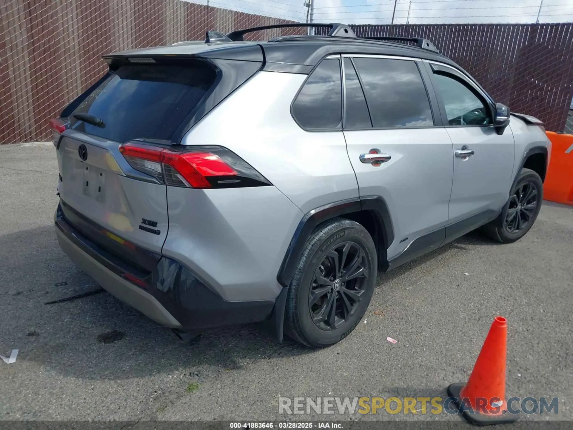 4 Photograph of a damaged car 2T3E6RFVXPW038952 TOYOTA RAV4 HYBRID 2023