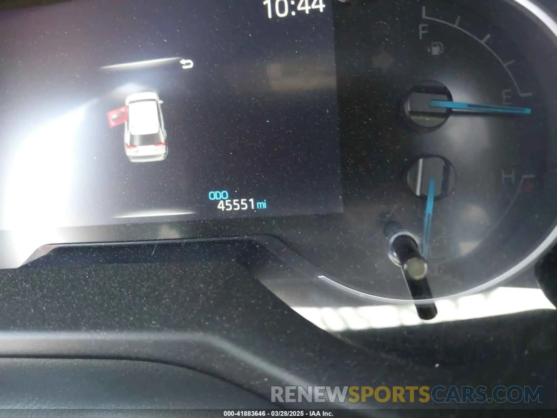 7 Photograph of a damaged car 2T3E6RFVXPW038952 TOYOTA RAV4 HYBRID 2023