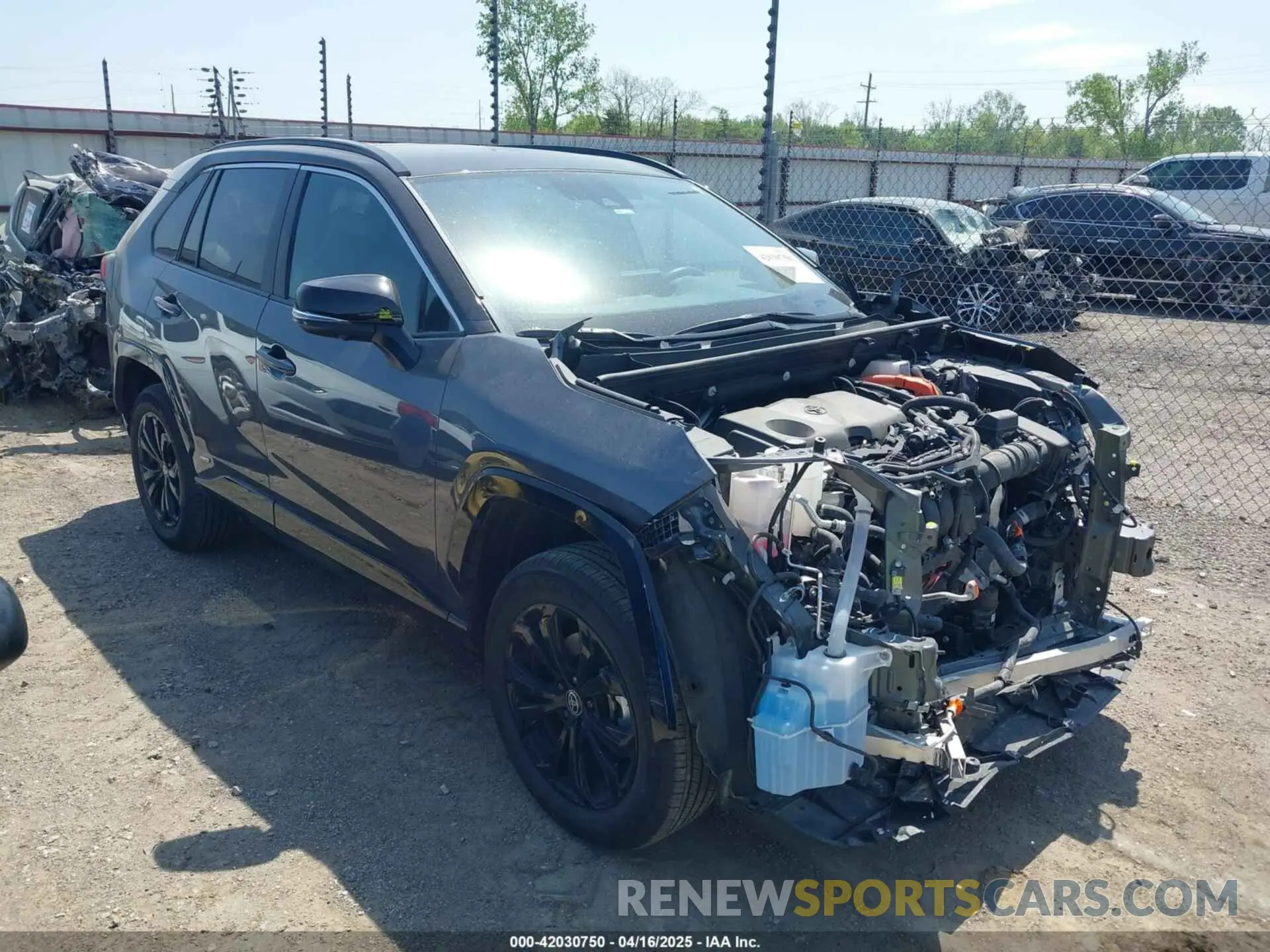 1 Photograph of a damaged car 2T3E6RFVXPW042709 TOYOTA RAV4 HYBRID 2023