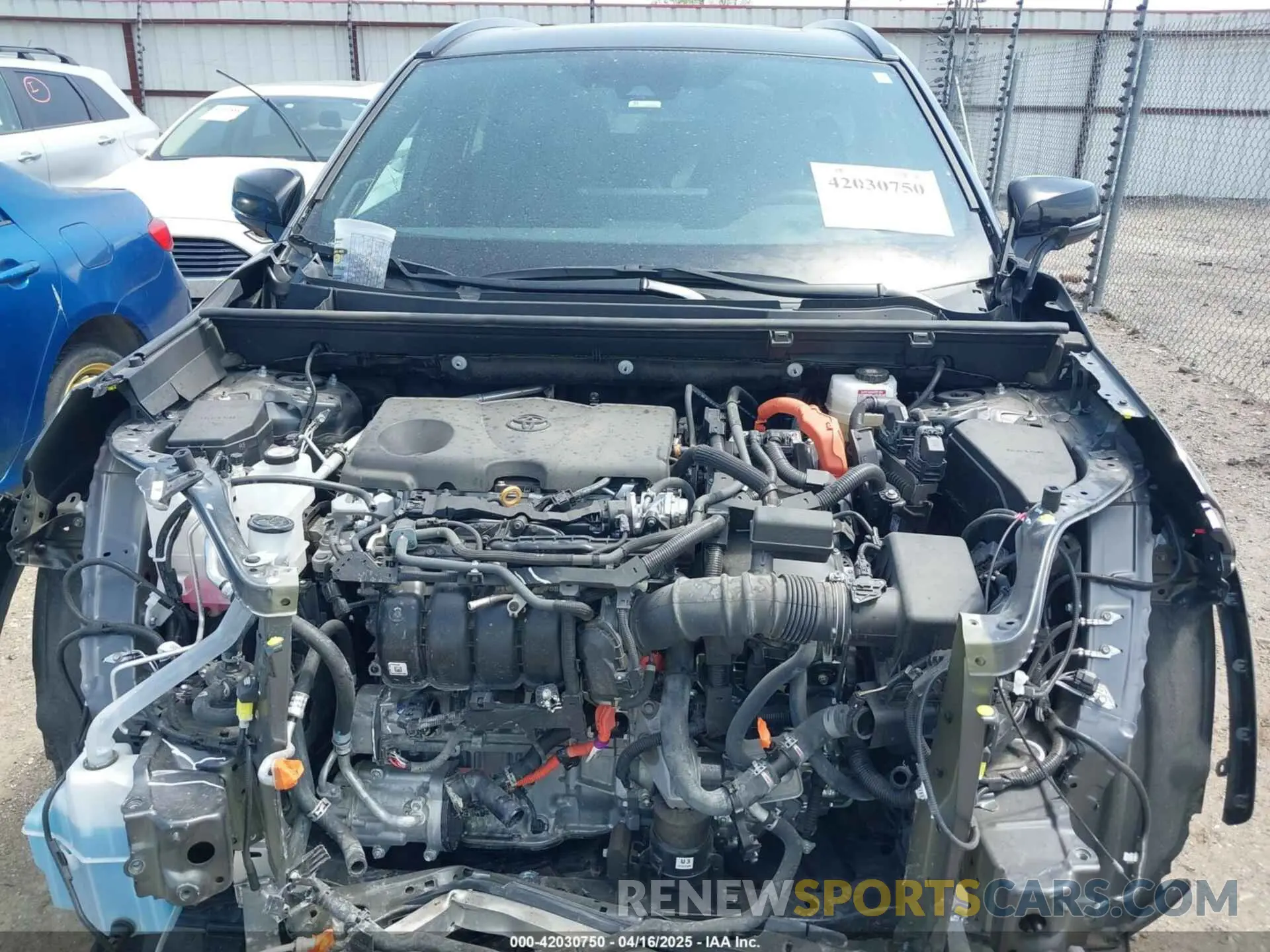 10 Photograph of a damaged car 2T3E6RFVXPW042709 TOYOTA RAV4 HYBRID 2023