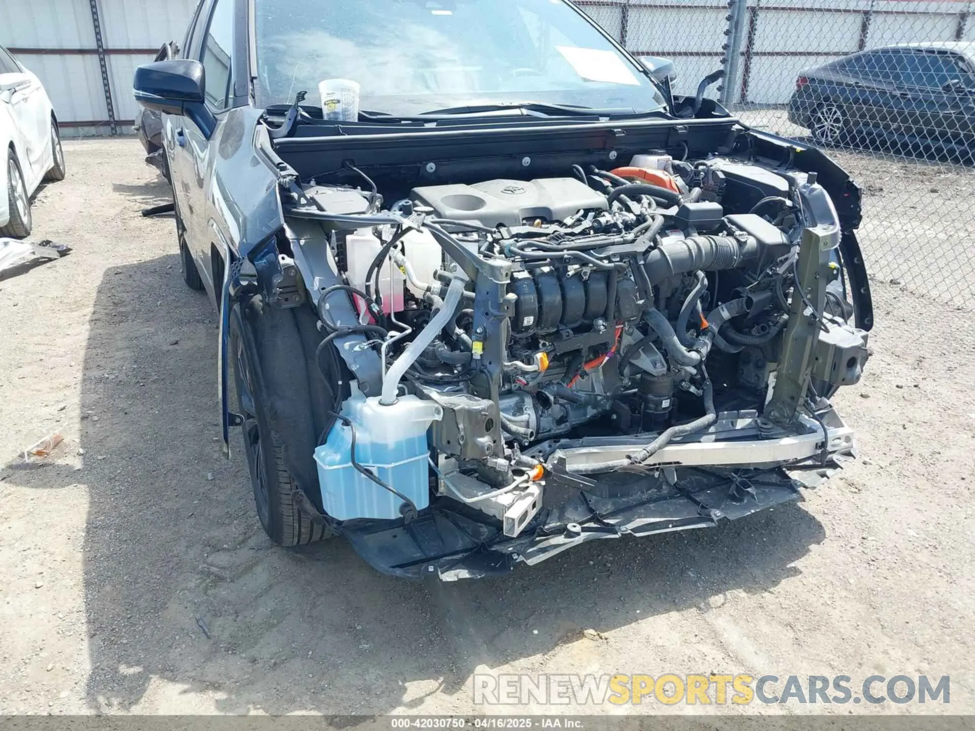 6 Photograph of a damaged car 2T3E6RFVXPW042709 TOYOTA RAV4 HYBRID 2023