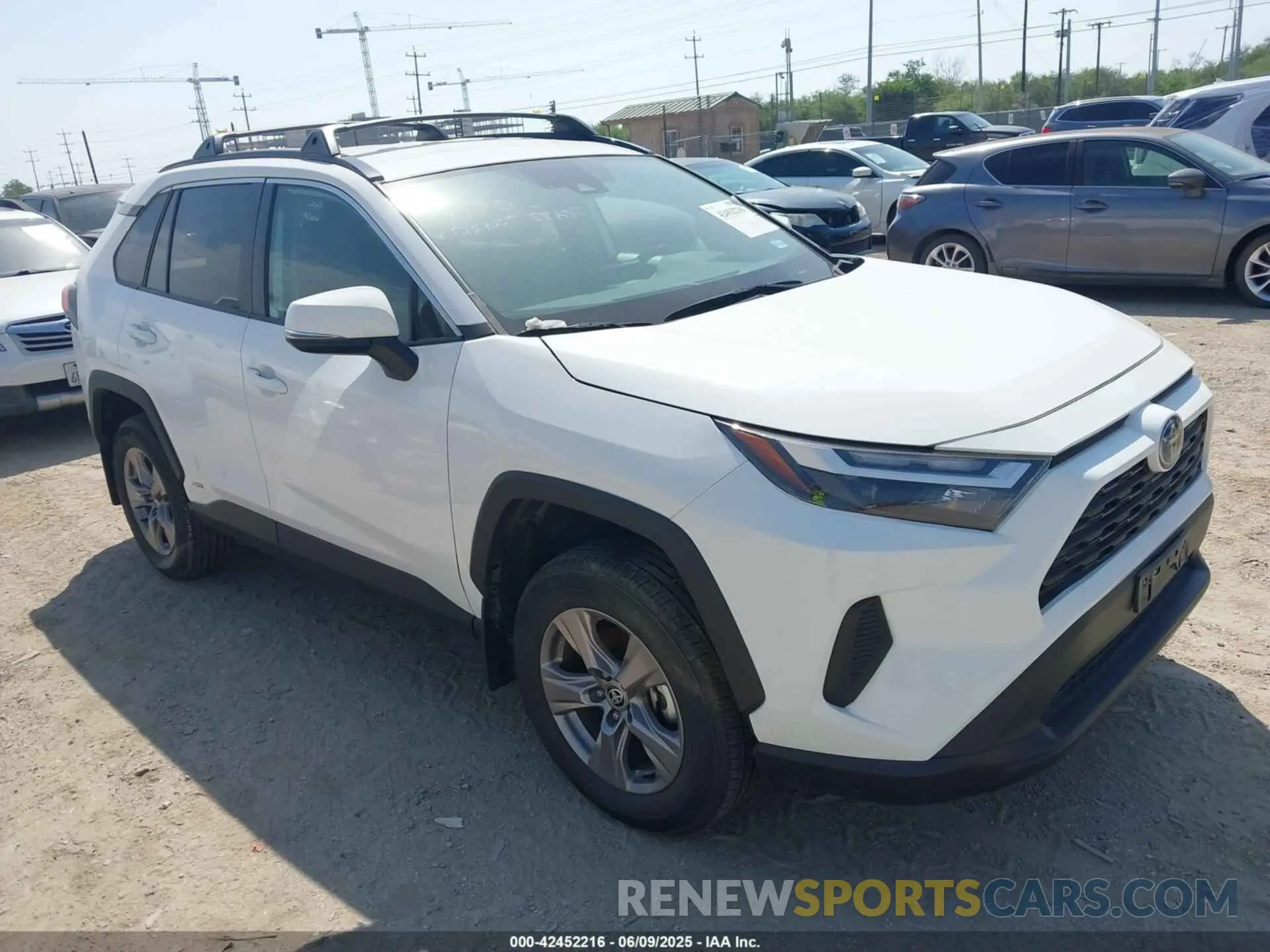 1 Photograph of a damaged car 2T3RWRFV6PW182984 TOYOTA RAV4 HYBRID 2023
