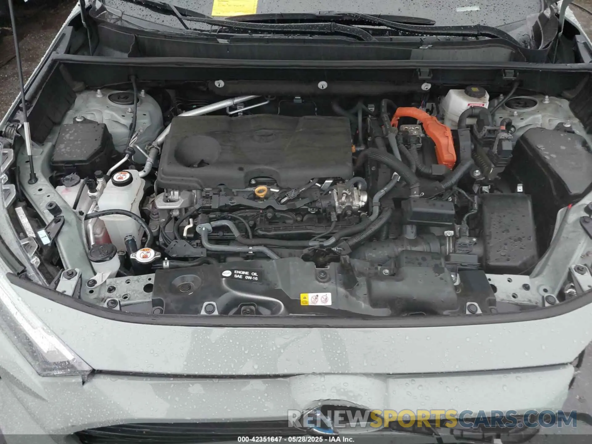 10 Photograph of a damaged car 2T3RWRFV8PW182145 TOYOTA RAV4 HYBRID 2023