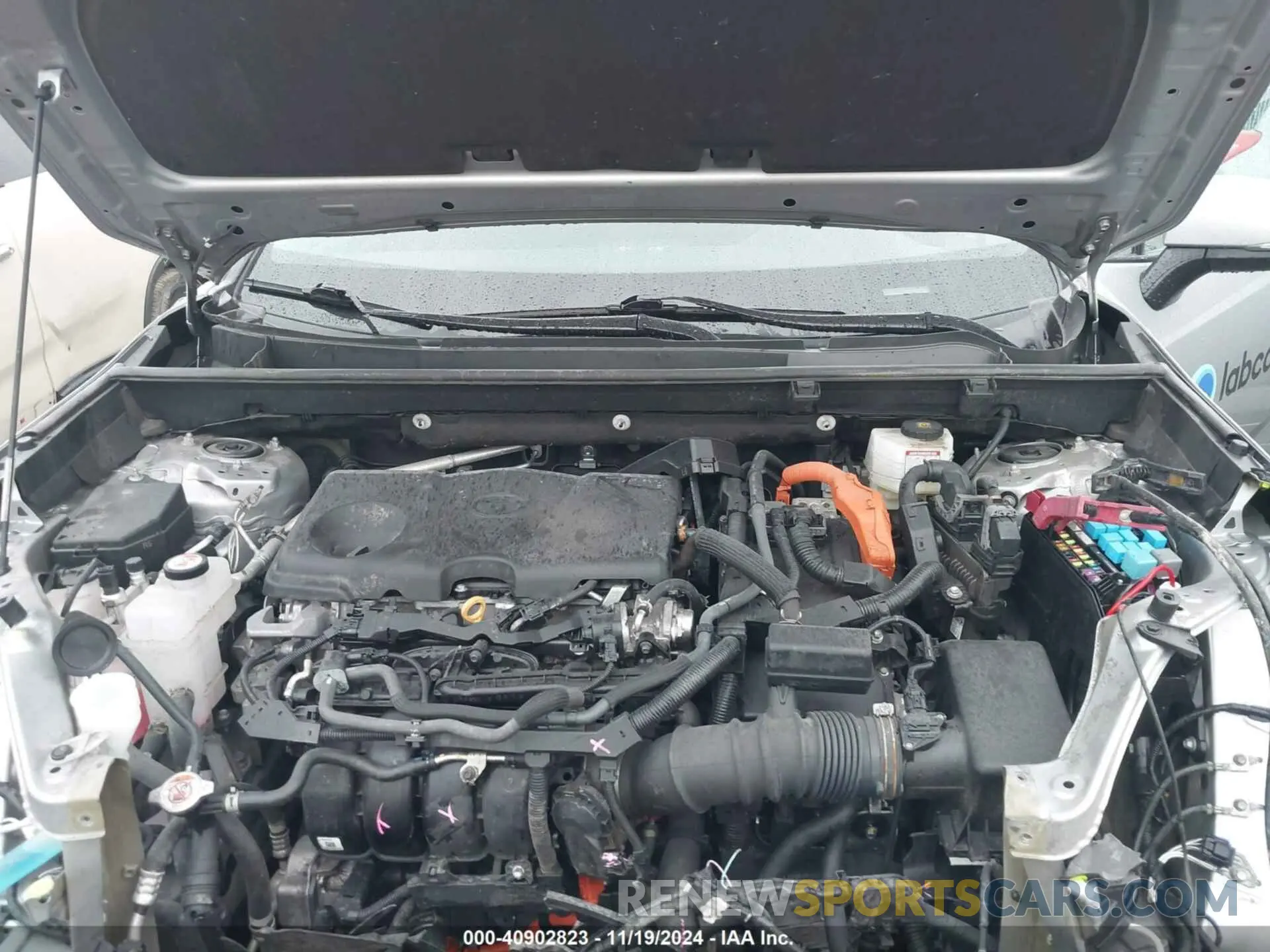 10 Photograph of a damaged car 2T3RWRFVXPW175844 TOYOTA RAV4 HYBRID 2023