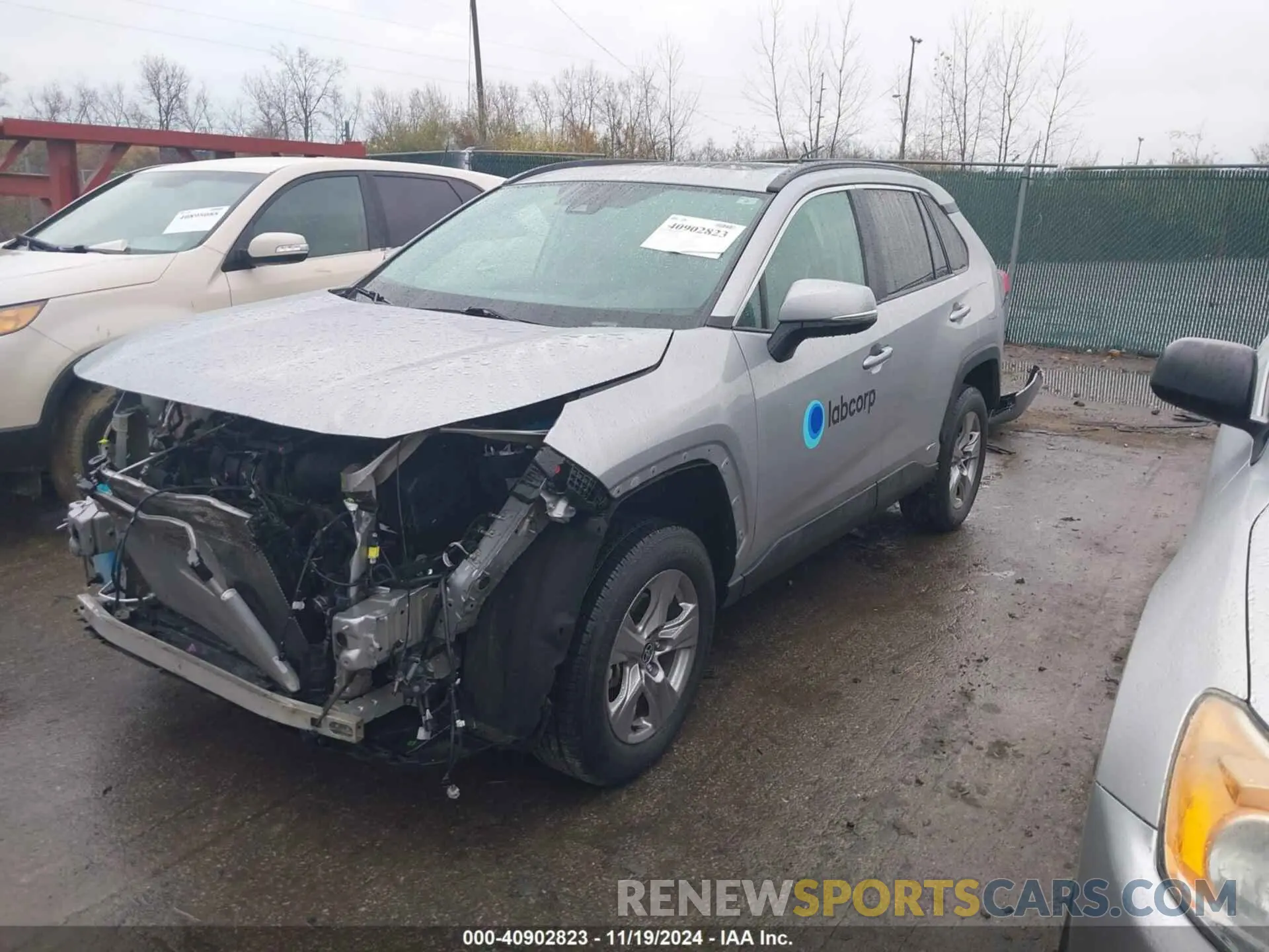 2 Photograph of a damaged car 2T3RWRFVXPW175844 TOYOTA RAV4 HYBRID 2023