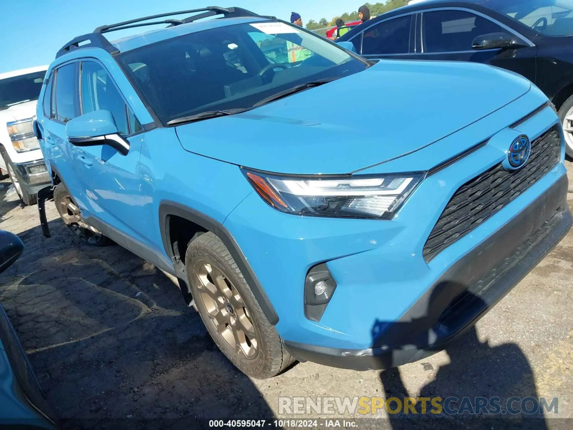 1 Photograph of a damaged car 2T3UWRFV0PW173871 TOYOTA RAV4 HYBRID 2023