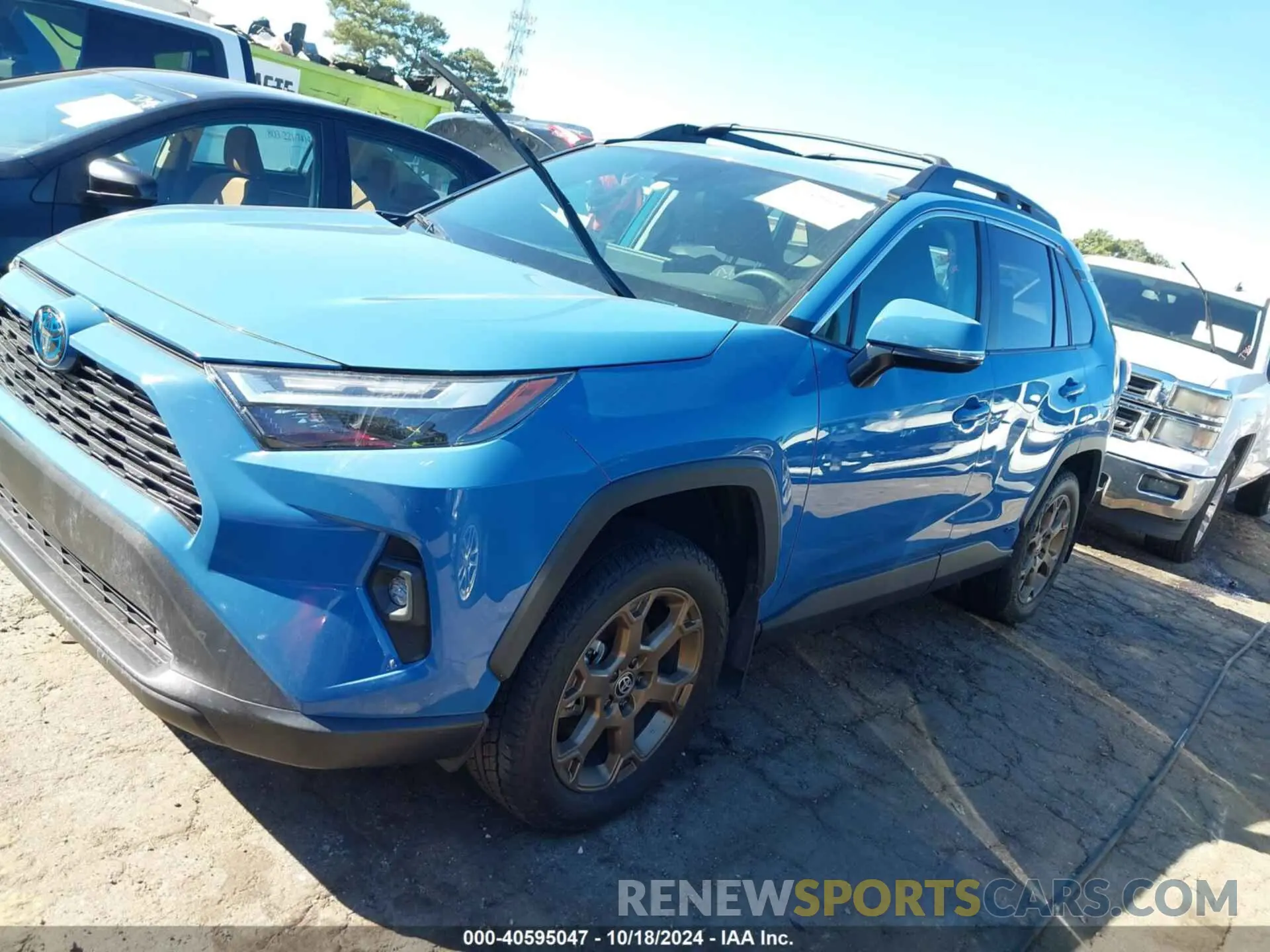 2 Photograph of a damaged car 2T3UWRFV0PW173871 TOYOTA RAV4 HYBRID 2023