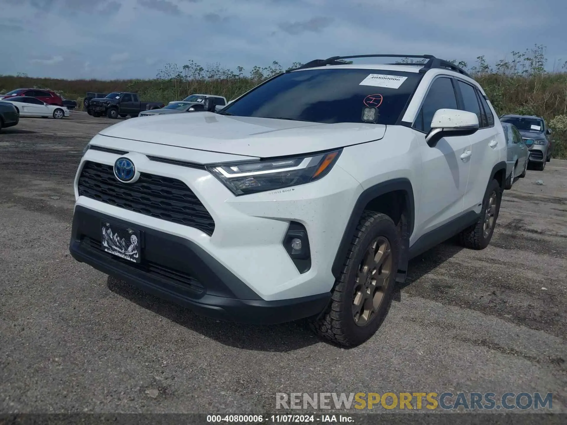 2 Photograph of a damaged car 2T3UWRFV0PW181100 TOYOTA RAV4 HYBRID 2023
